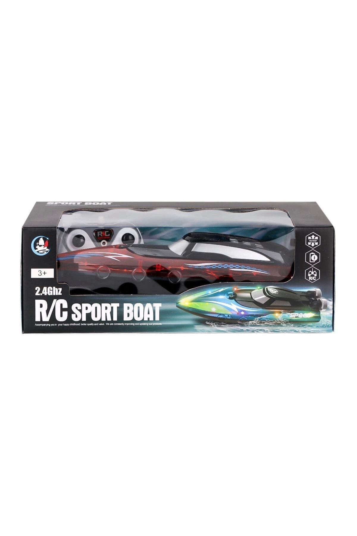 A3504-1 Kumandalı Şarjlı Spor Bot -Canem Oyuncak-Uzaktan Kumandalı Araçlar