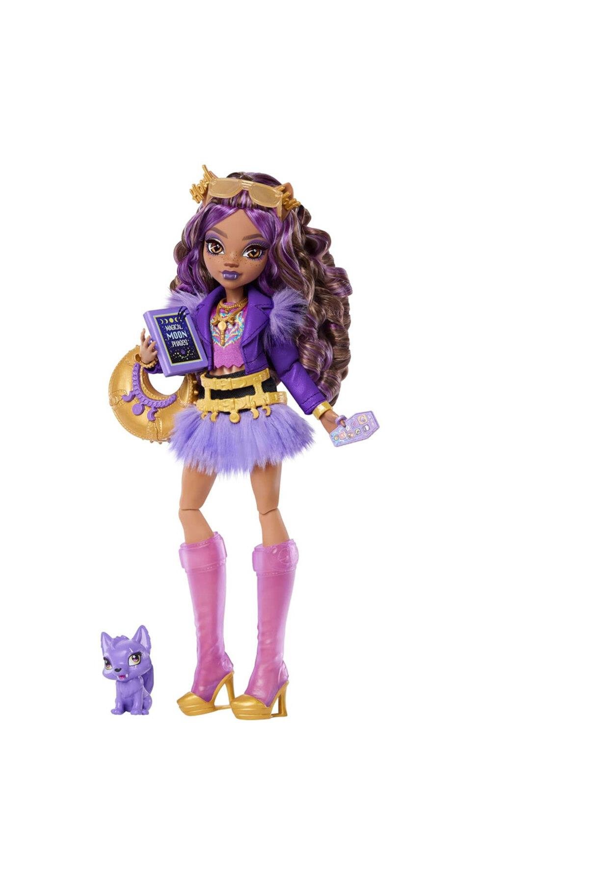 Acayip Havalı Arkadaşlar Clawdeen Wolf HPD53-JHK30-Oyuncak Bebekler