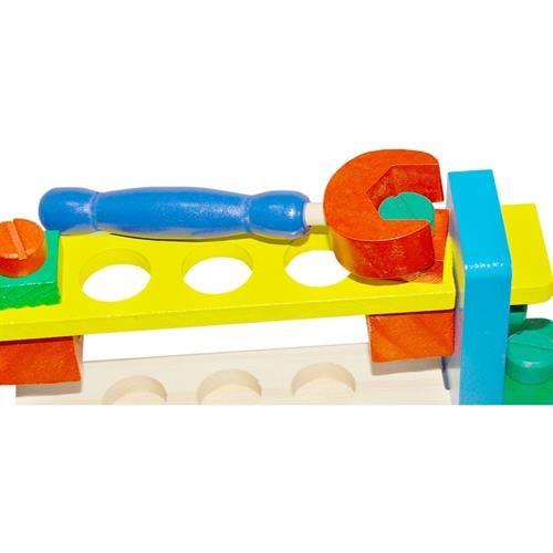 Ahşap Küçük Ustanın Tamir Seti-İlk Yaş Ahşap Oyuncaklar