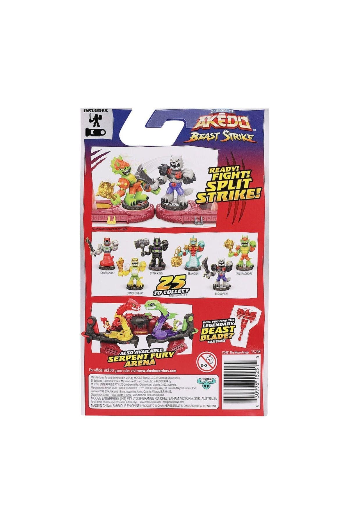 Akedo S5 Tekli Paket 8li Cdu 15308 Seahorn-Çeşitli Figürler