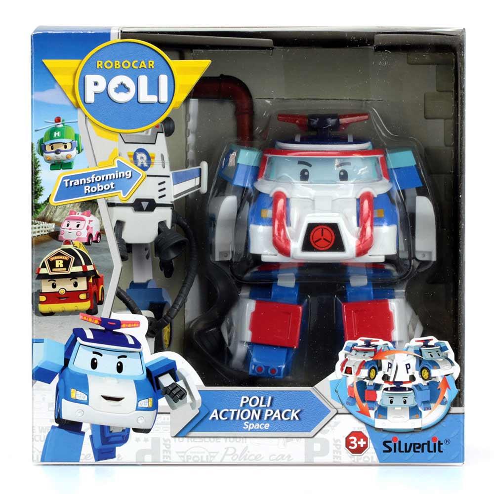 Aksesuarlı Transformers Poli Action Figür Space 83311-Karakter Figürleri