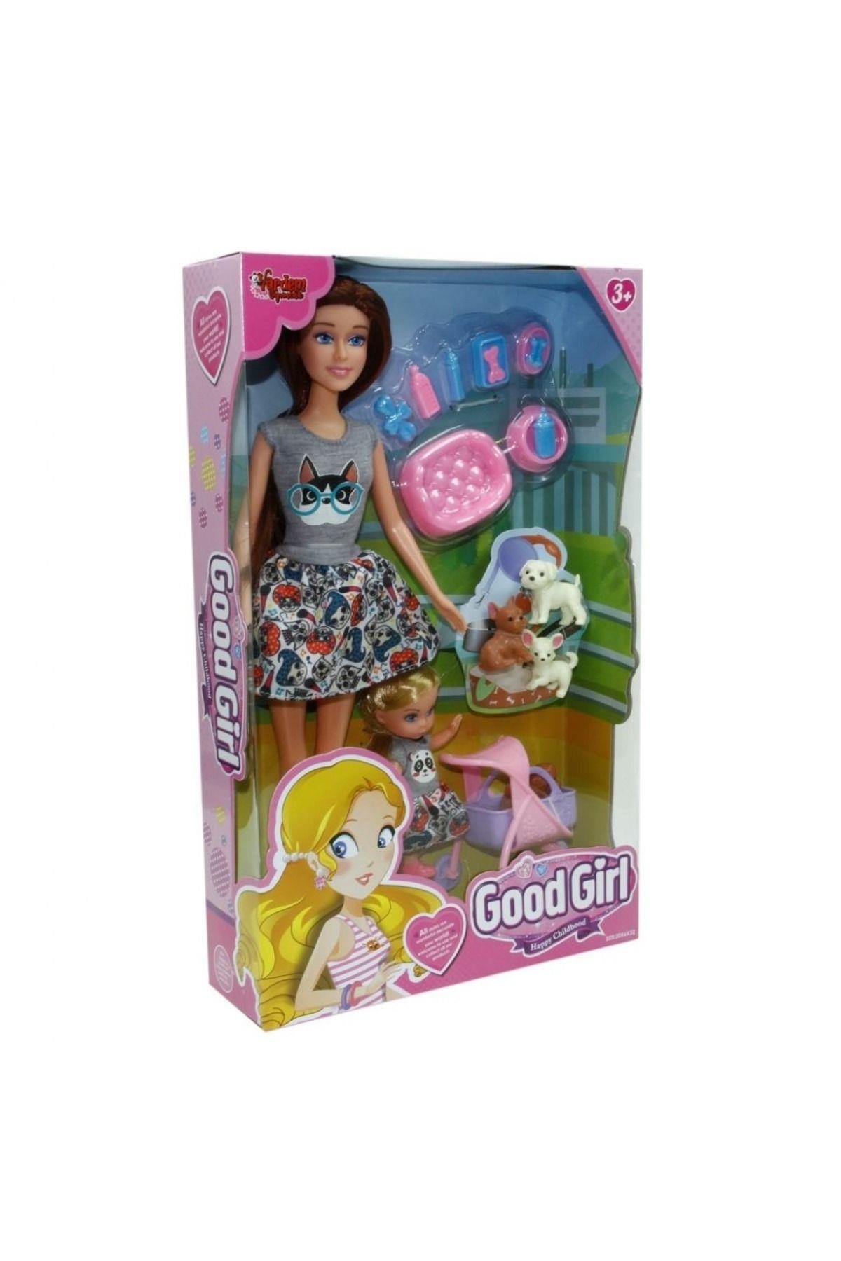 Anne Kız Petshop Hayvan Bakım Seti-Oyuncak Bebekler