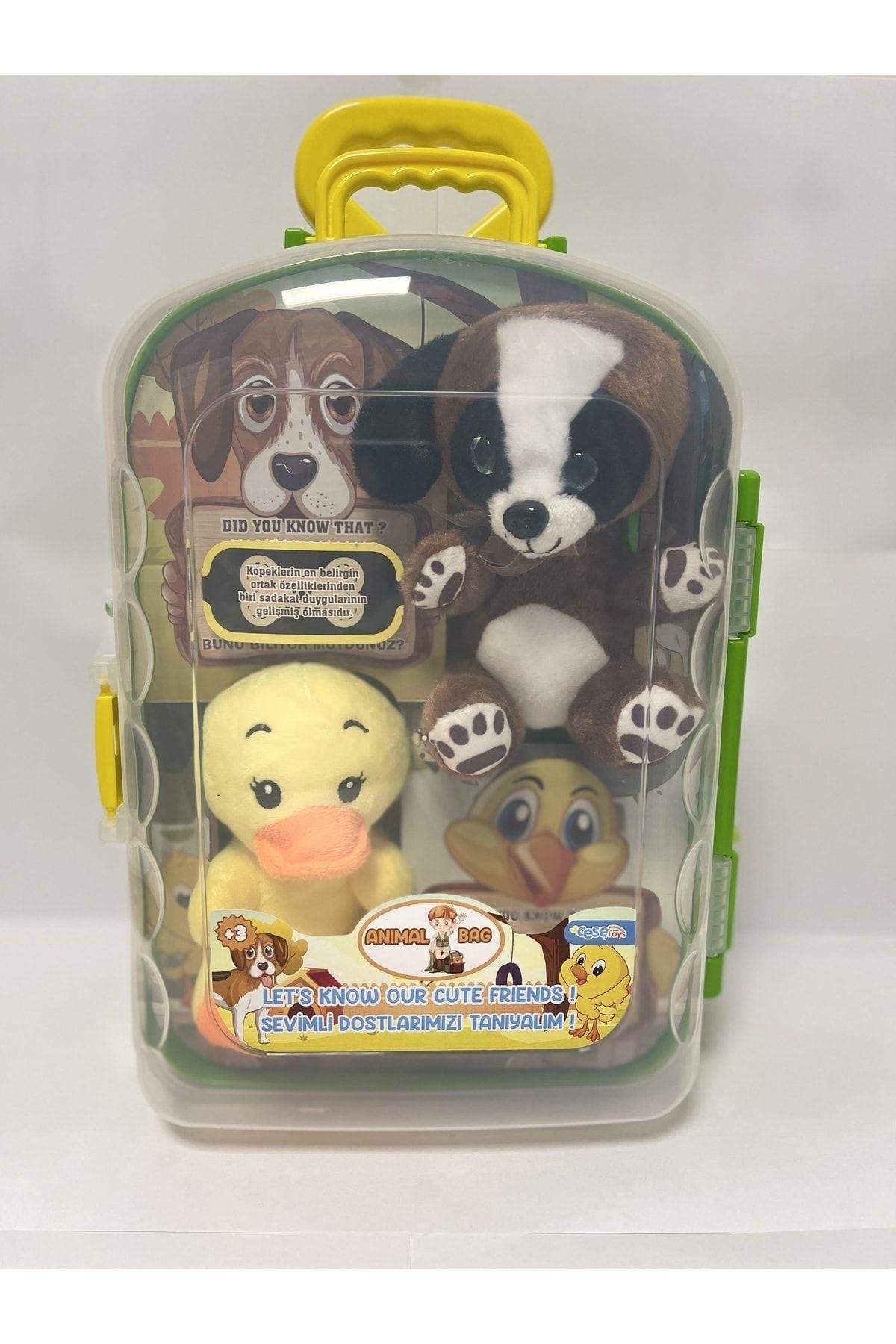 Asya Bavul Pelus Hayvan Cese-10040-12-Peluş Oyuncaklar