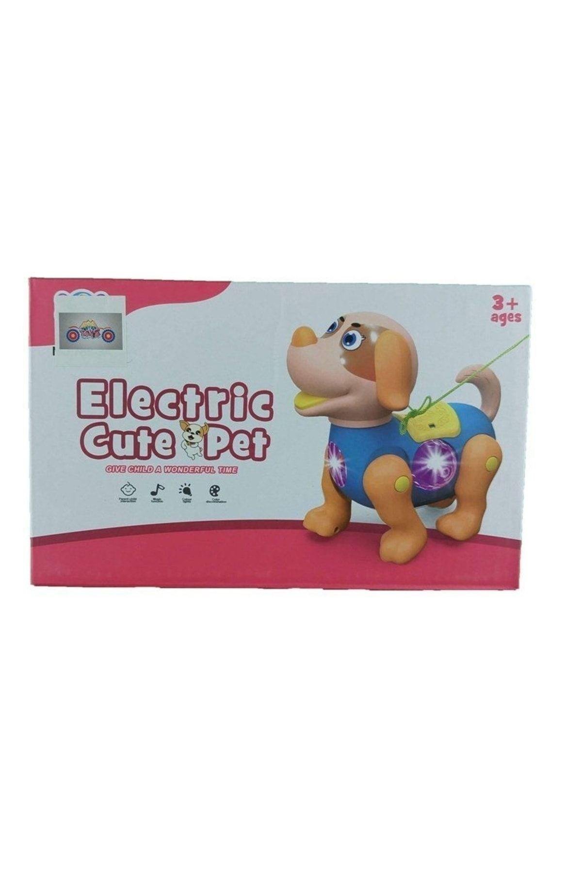 Aya Toys Sesli Ve Işıklı Sevimli Evcil Hayvanlar Köpek-Hayvan Figürleri