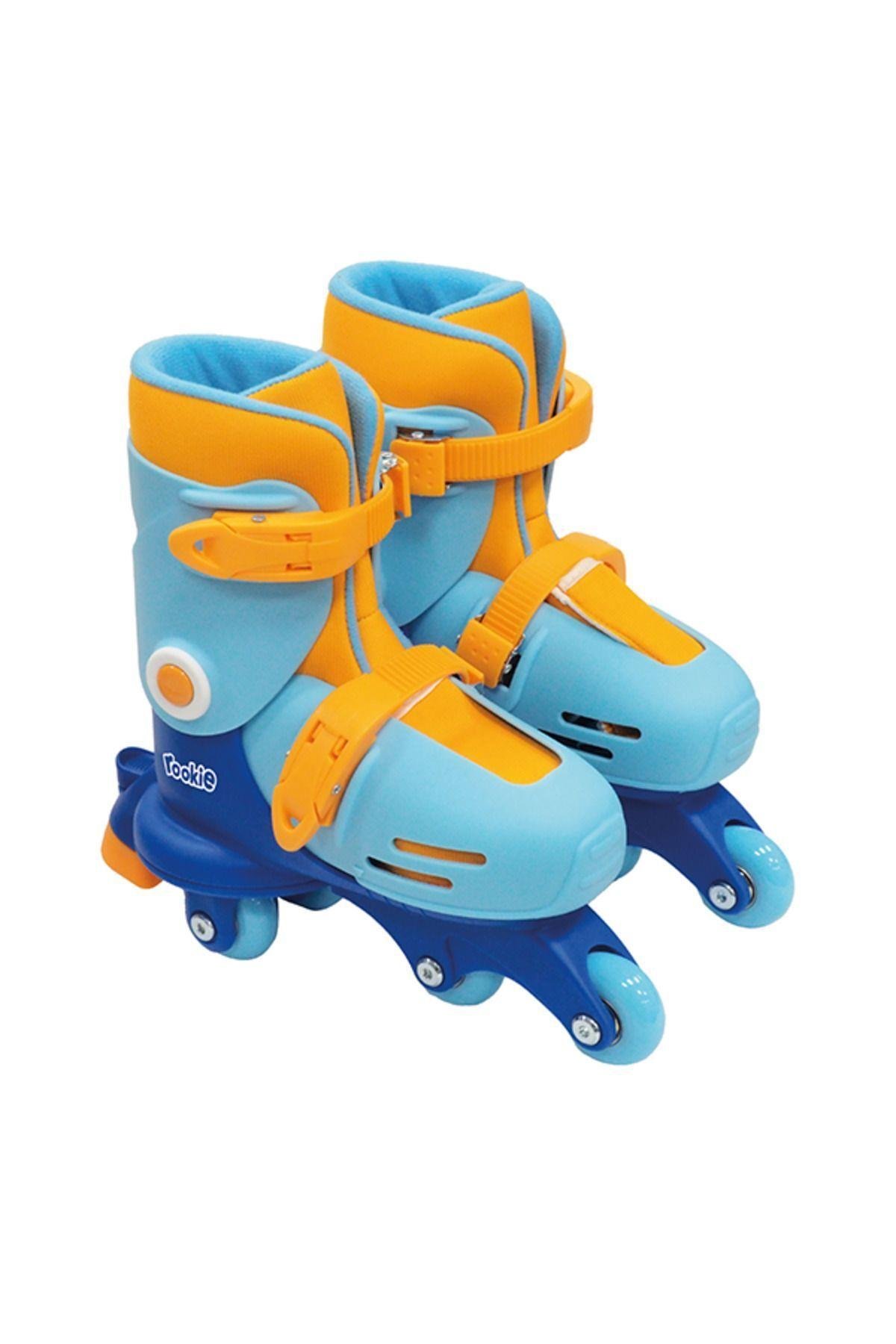 Ayarlanabilir Dönüşen Tekerlekli 2 In 1 Twisty Paten - Mavi-Spor