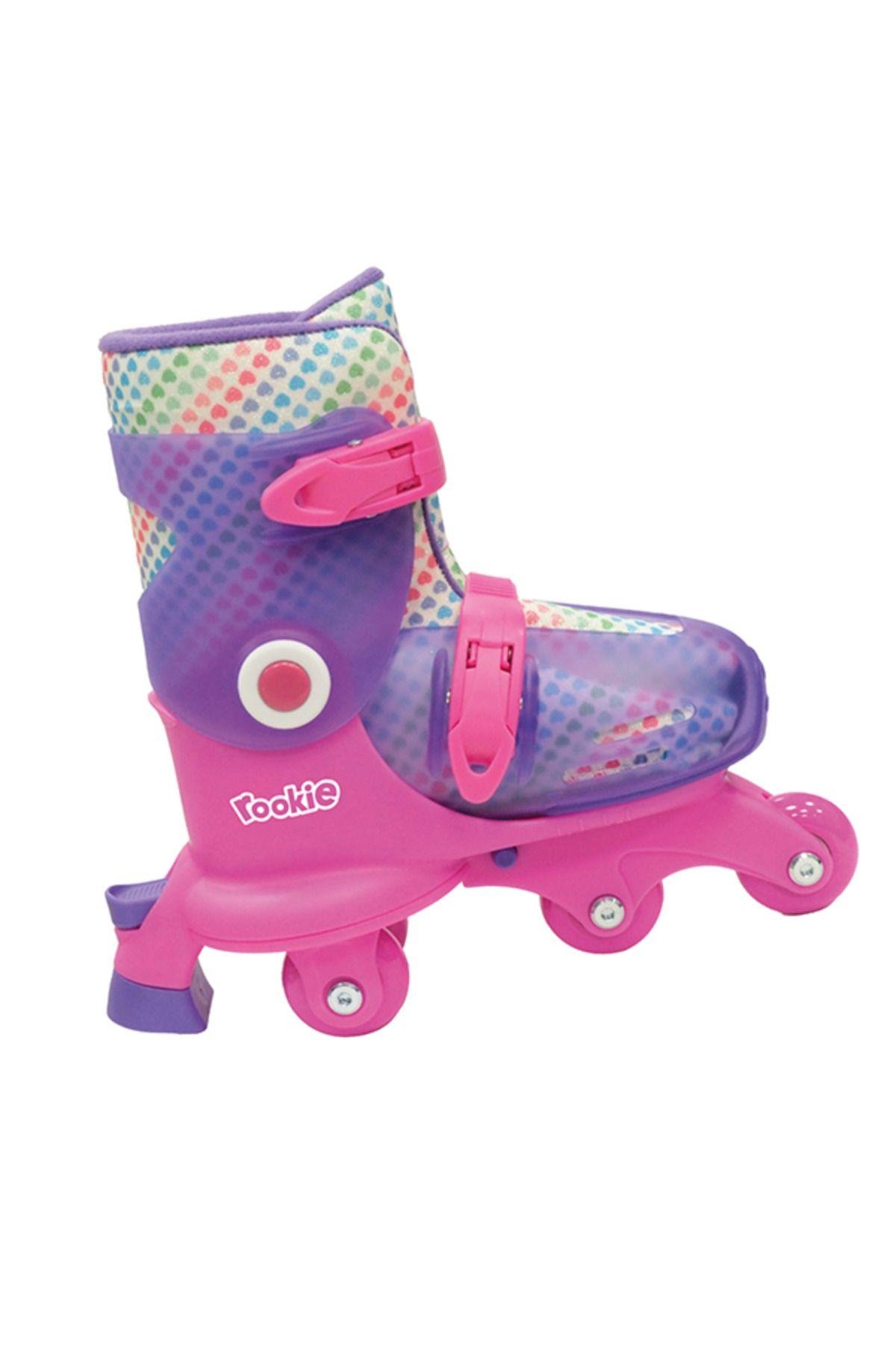 Ayarlanabilir Dönüşen Tekerlekli 2 In 1 Twisty Paten - Mor-Spor