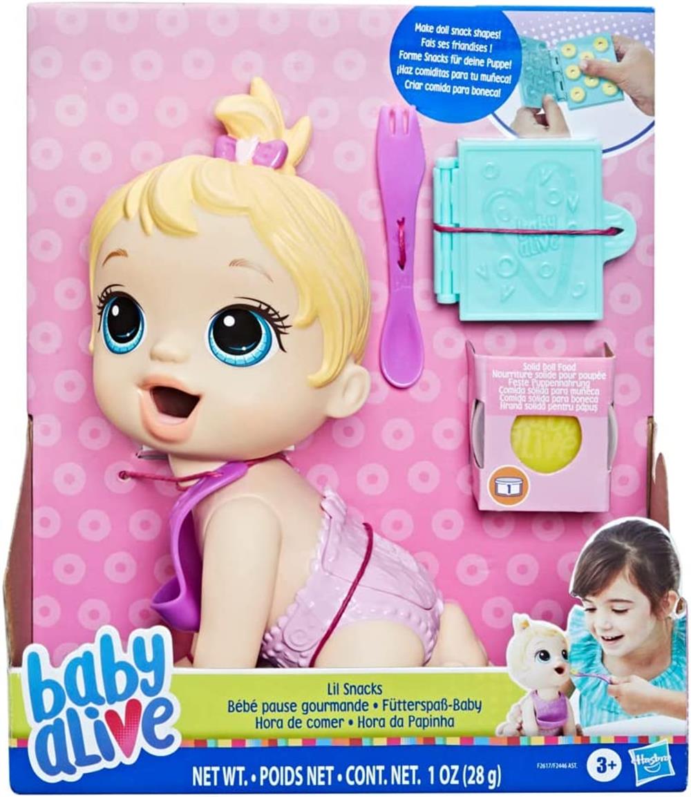 Baby Alive Bebeğimle Mama Eğlencesi F2617-Oyuncak Bebekler
