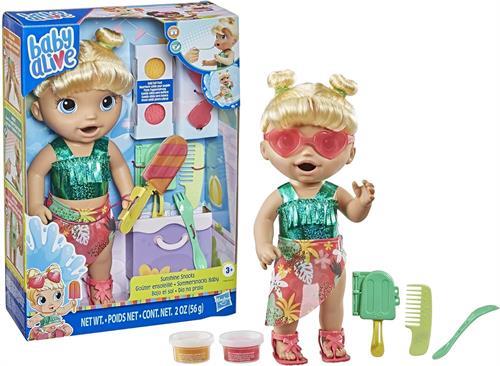 Baby Alive Bebeğimle Yaz Eğlencesi Sarışın F1680-Oyuncak Bebekler