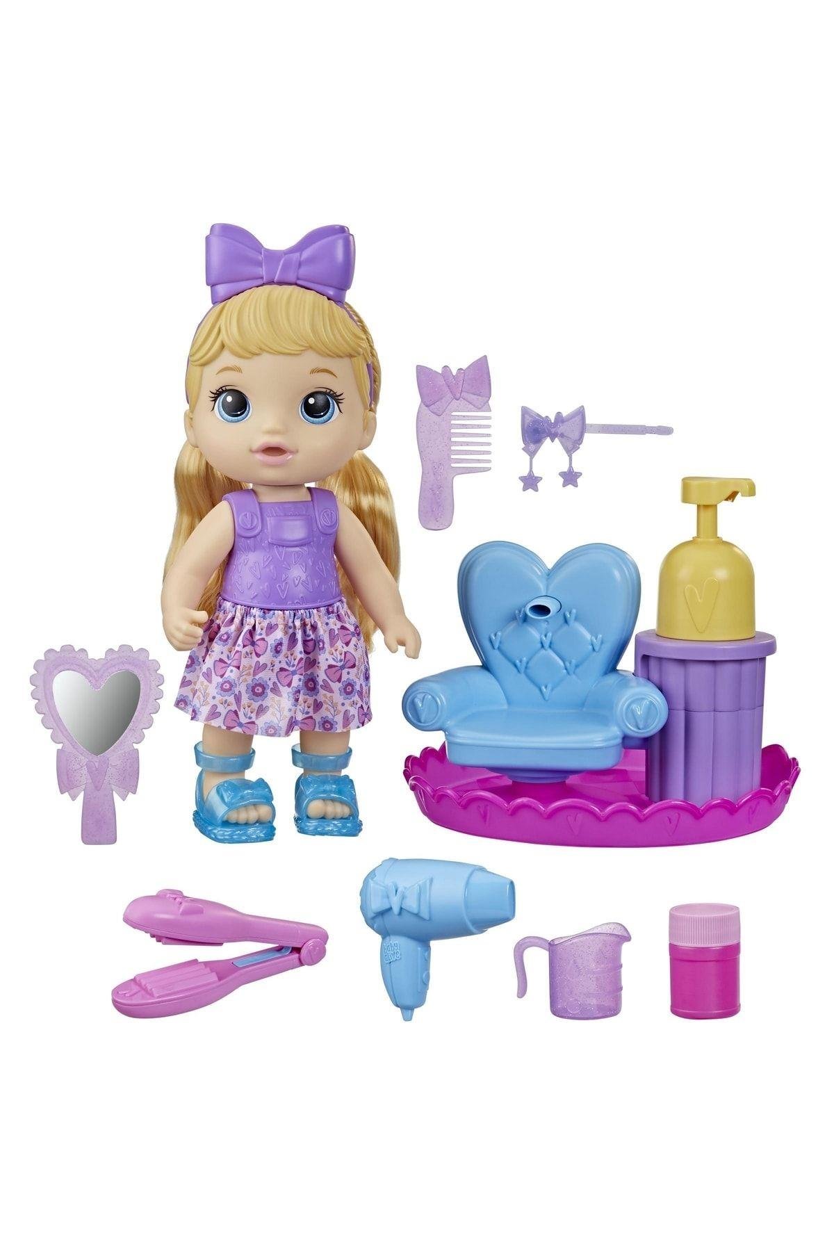 Baby Alive Köpüklü Saç Tasarımı Eğlencesi - F5112-Oyuncak Bebekler