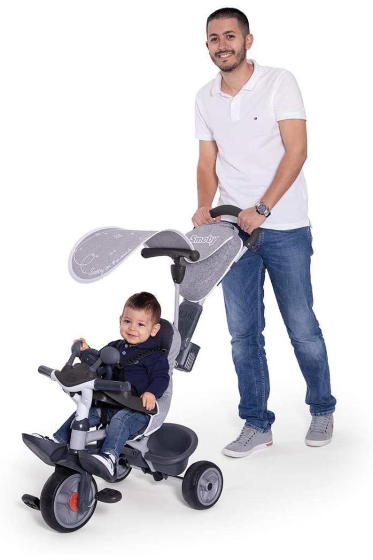 Baby Driver Comfort 3'ü1 Arada Bisiklet Seti - Gri 741502-Bisiklet