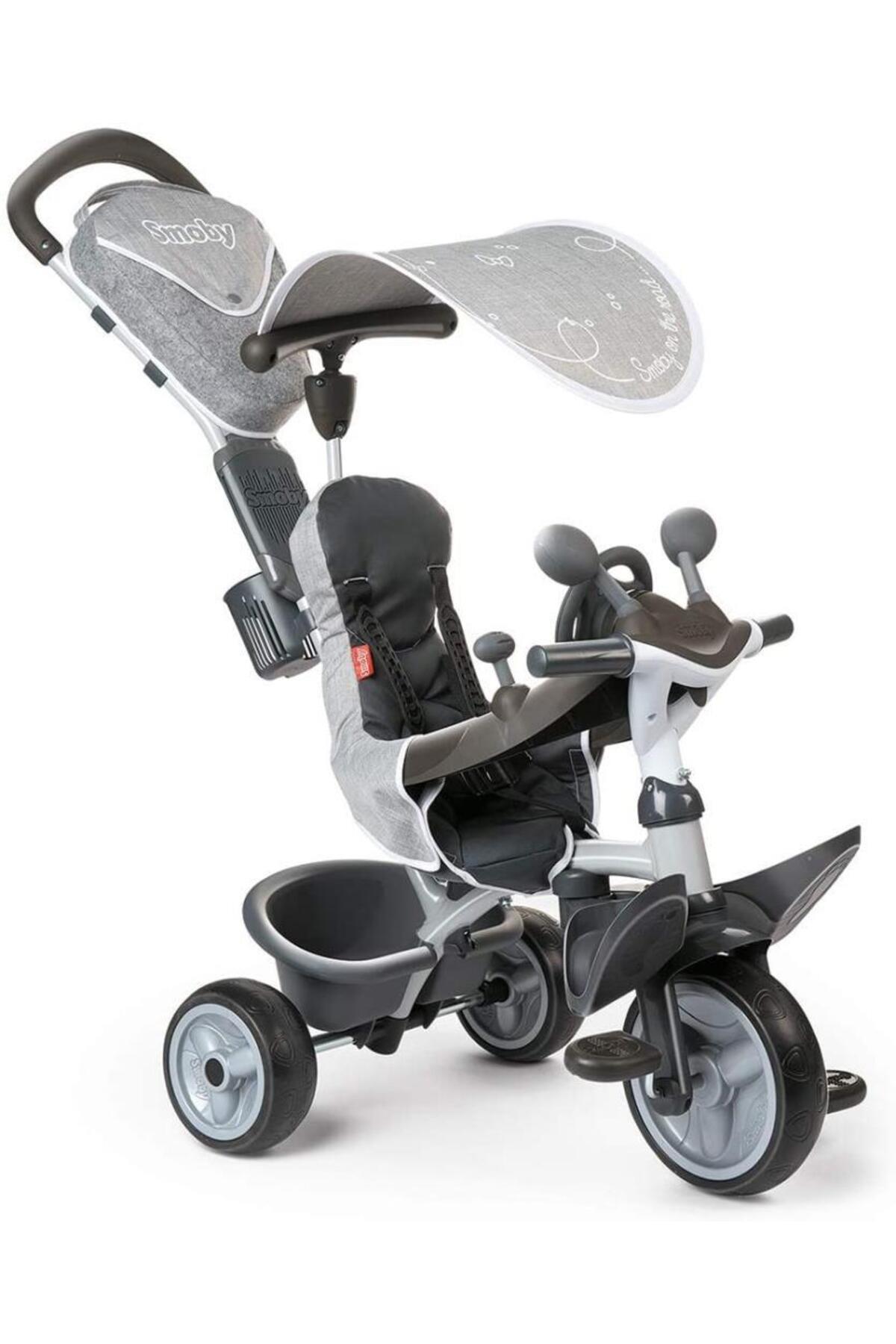 Baby Driver Comfort 3'ü1 Arada Bisiklet Seti - Gri 741502-Bisiklet