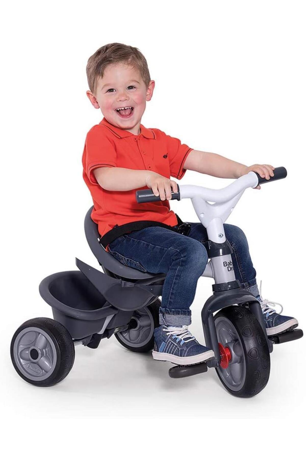 Baby Driver Comfort 3'ü1 Arada Bisiklet Seti - Gri 741502-Bisiklet