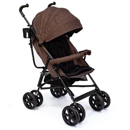 Babyhope SA7 Tam Yatar Baston Bebek Arabası Gri-Bebek Arabaları