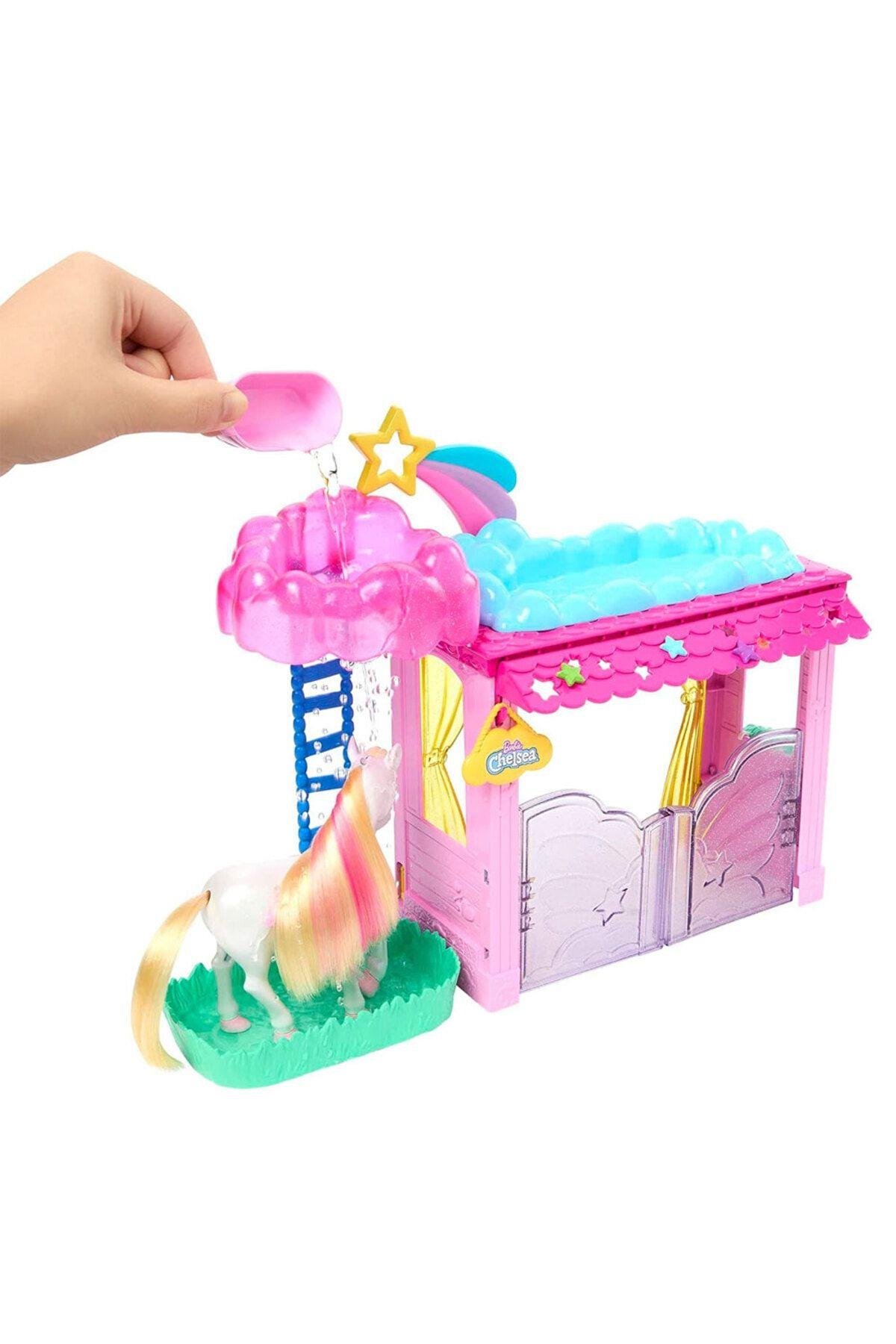 Barbie A Touch Of Magic Chelsea ve Pegasus Oyun Seti HNT67-Oyuncak Bebekler