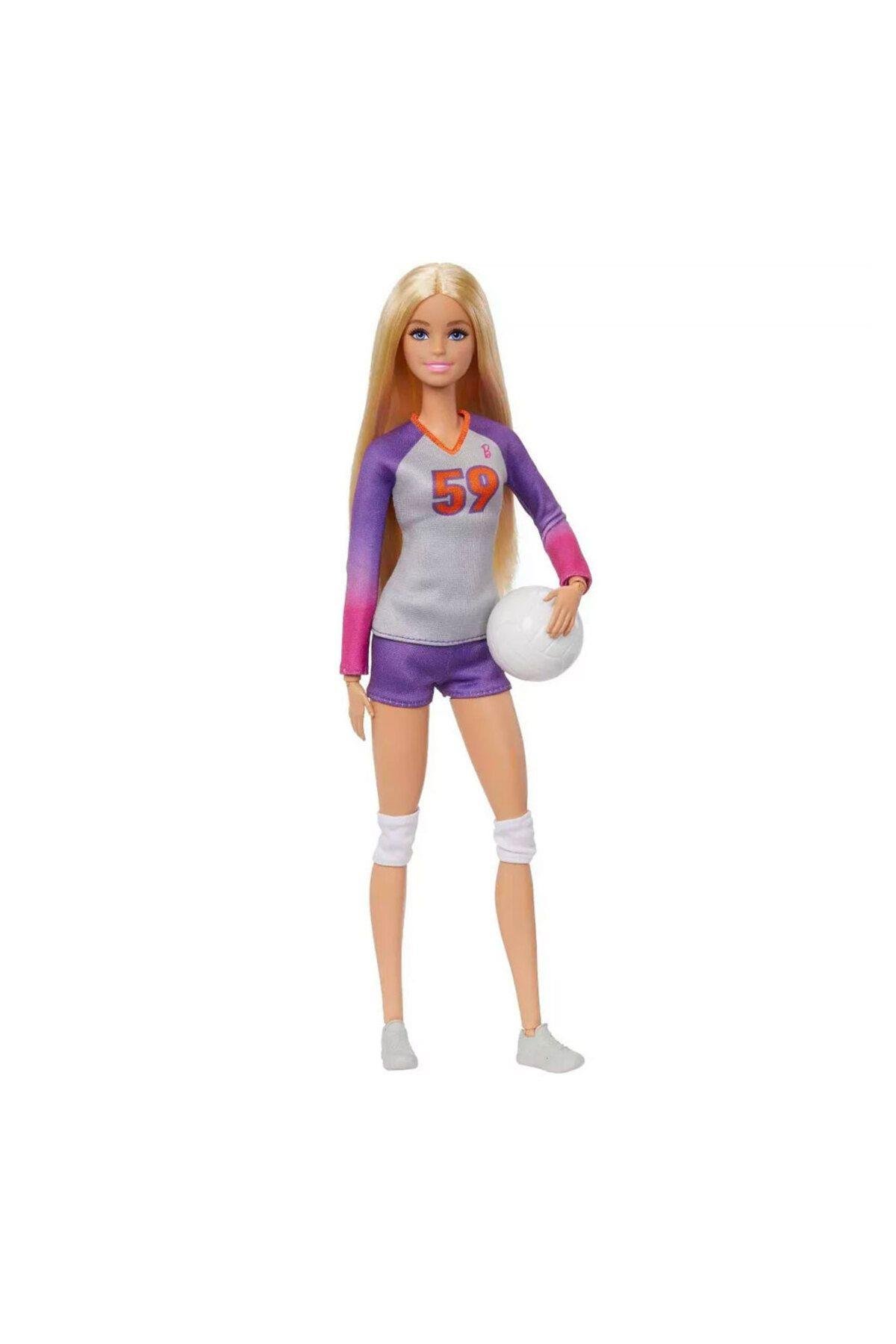 Barbie Articulated Sports Doll Volleyball HKT71-HKT72-Oyuncak Bebekler