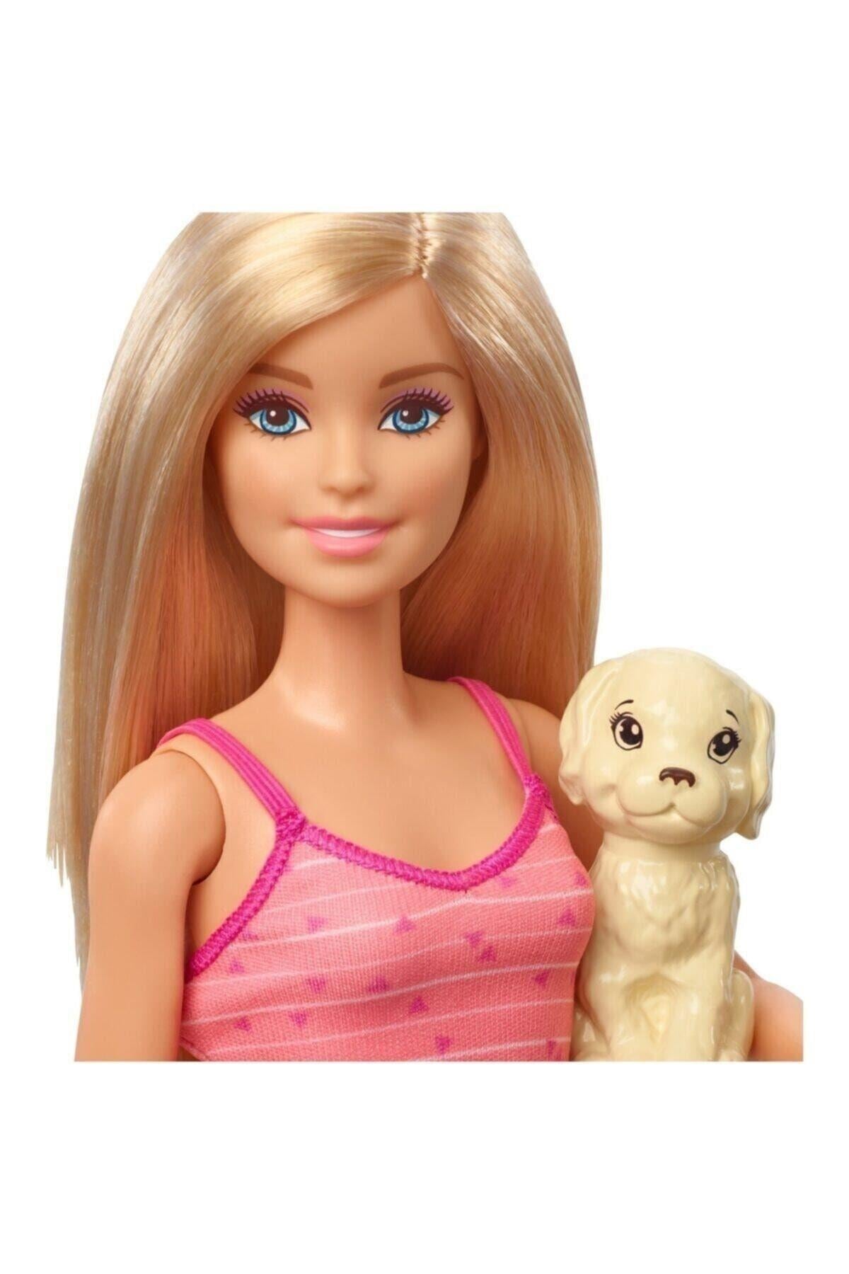 Barbie Barbıe Ve Köpekleri Banyo Keyfinde-Oyuncak Bebekler