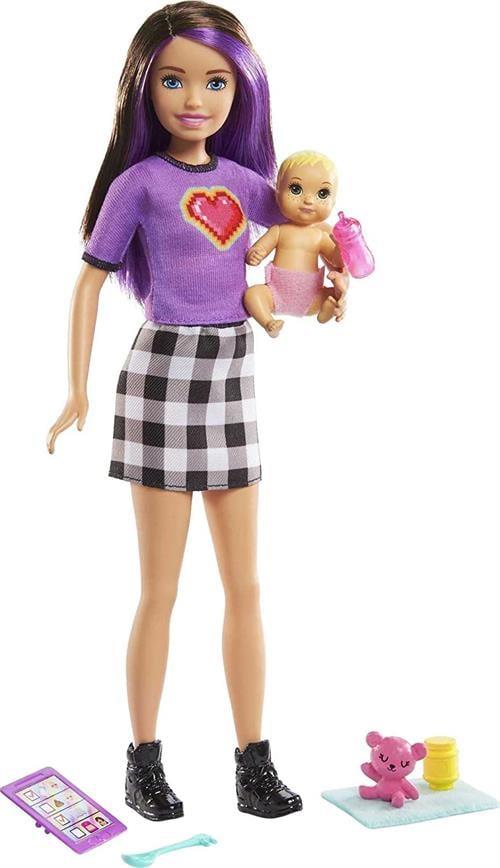 Barbie Bebek Bakıcısı Skipper Bebek Serisi GRP11-Oyuncak Bebekler