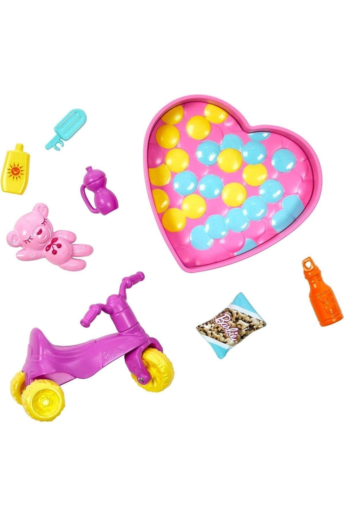 Barbie Bebek Bakıcısı Skipper Oyun Evi Seti Hhb67-Oyuncak Bebekler