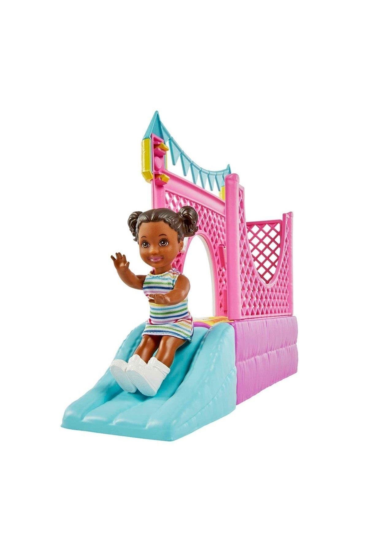 Barbie Bebek Bakıcısı Skipper Oyun Evi Seti Hhb67-Oyuncak Bebekler