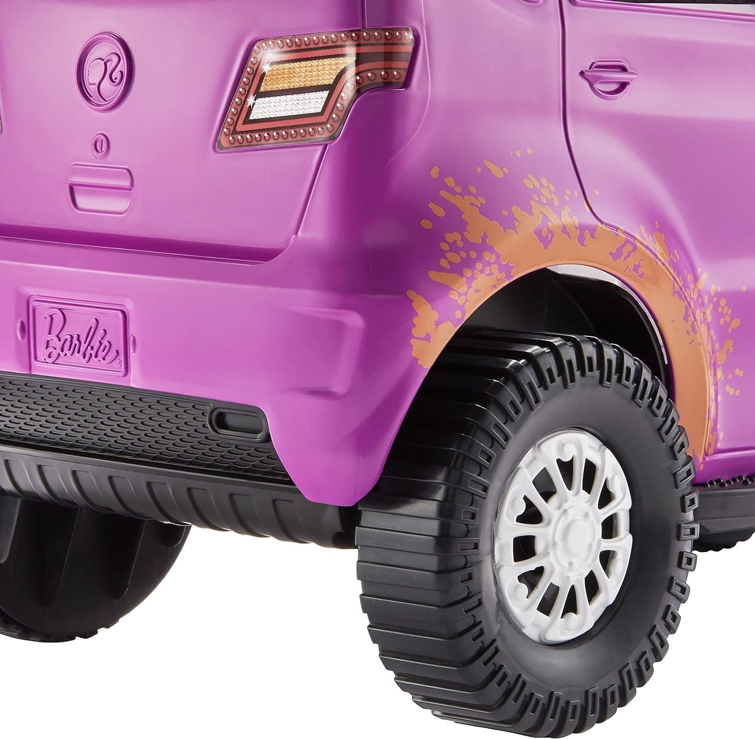 Barbie Bebek Ve SUV Aracı GHT18-Oyuncak Bebekler