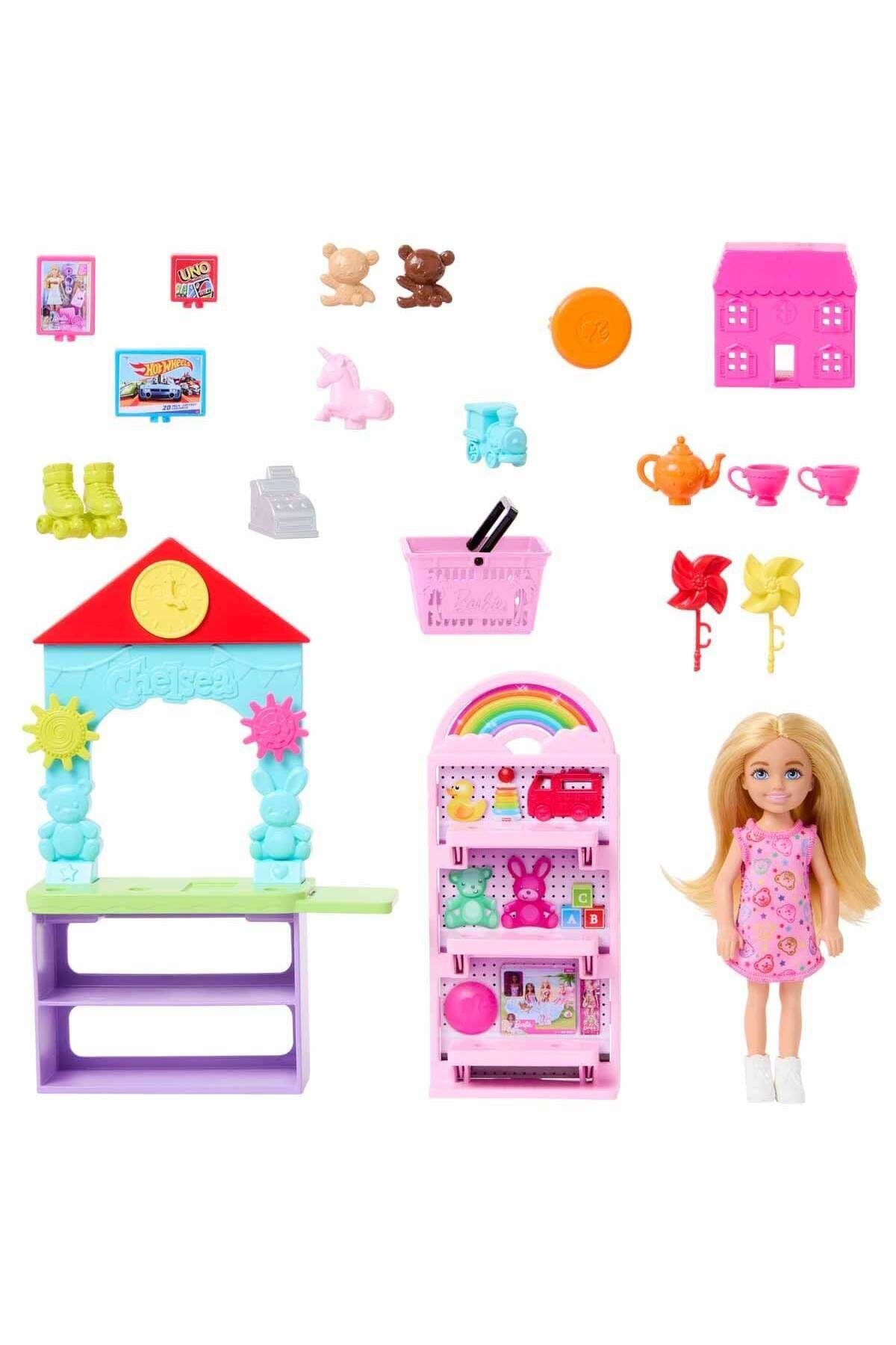 Barbie Chelsea Oyuncak Dükkanı HNY59-Oyuncak Bebekler