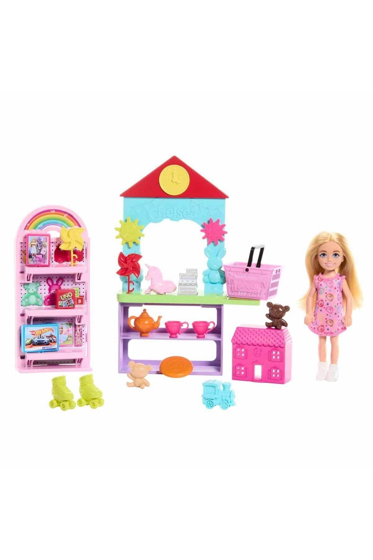 Barbie Chelsea Oyuncak Dükkanı HNY59-Oyuncak Bebekler