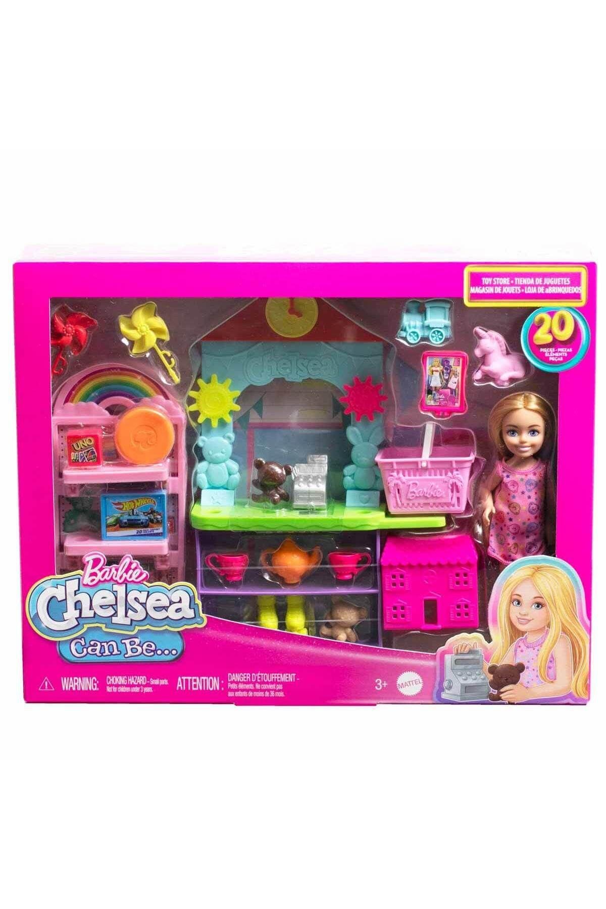 Barbie Chelsea Oyuncak Dükkanı HNY59-Oyuncak Bebekler