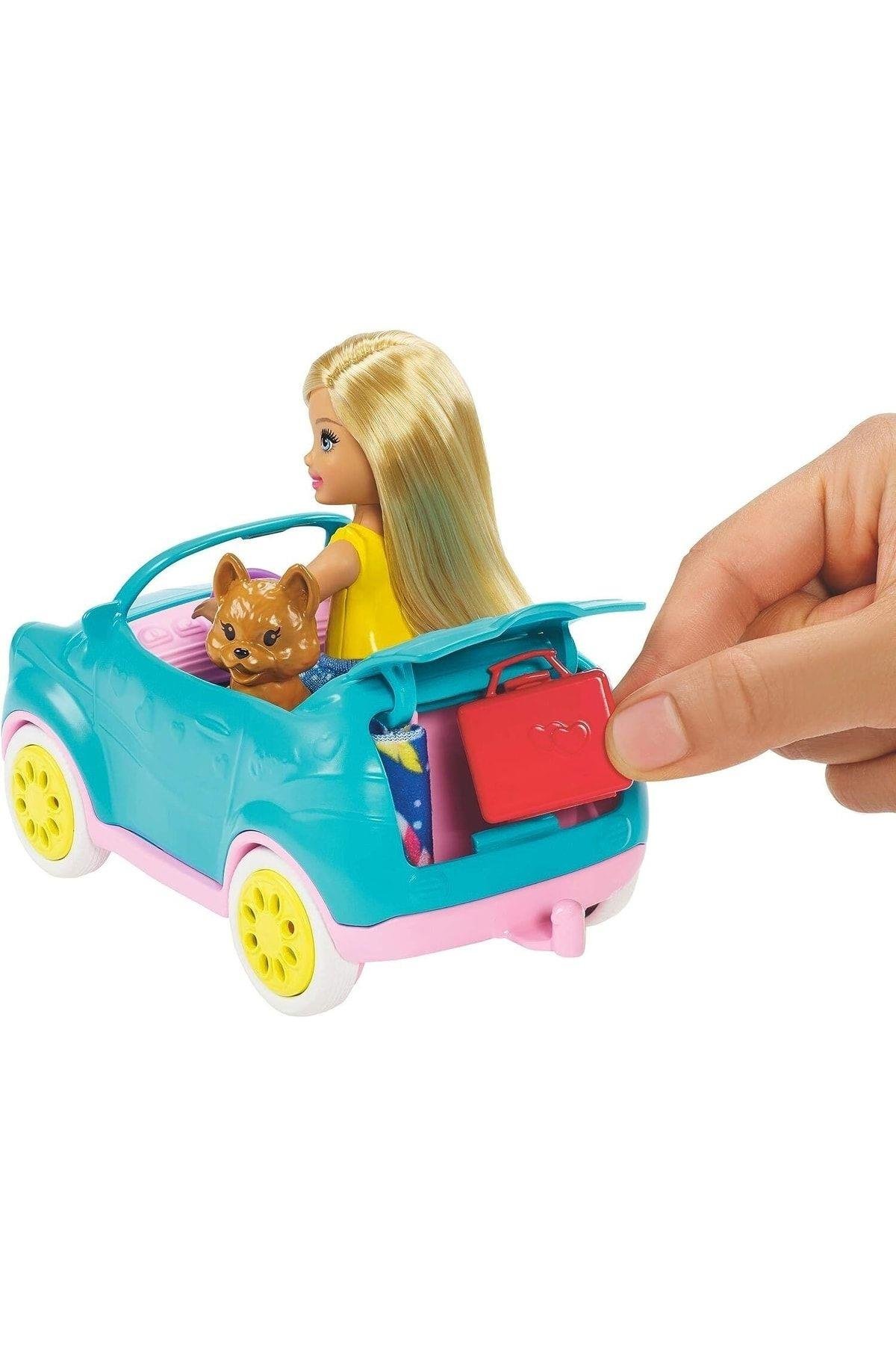 Barbie Club Chelsea Karavanı Oyun Seti, Chelsea'nin Yavru Köpeği Ve Aksesuarlar Fxg90-Oyuncak Bebekler