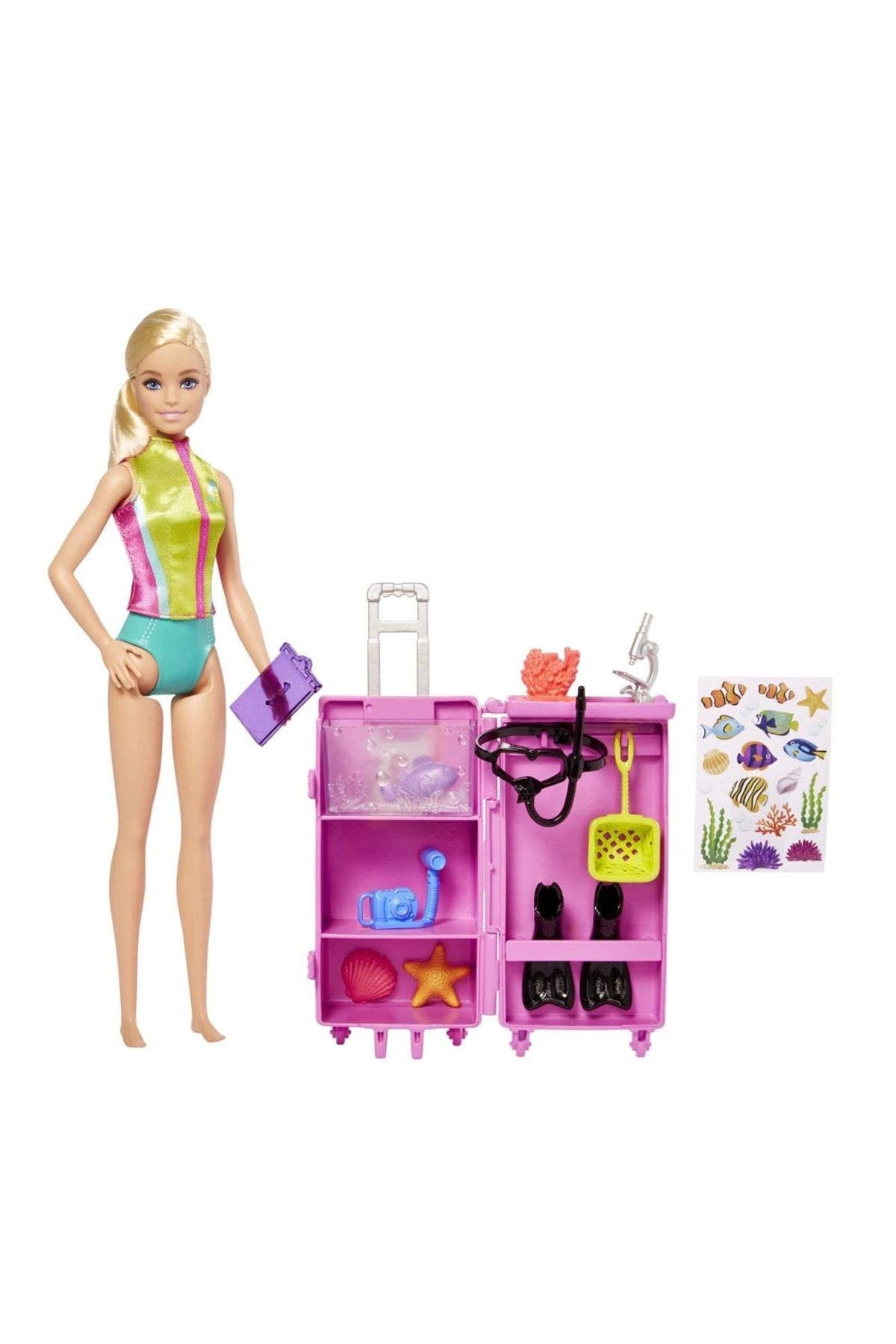 Barbie Deniz Biyoloğu Oyun Seti Hmh26-Oyuncak Bebekler
