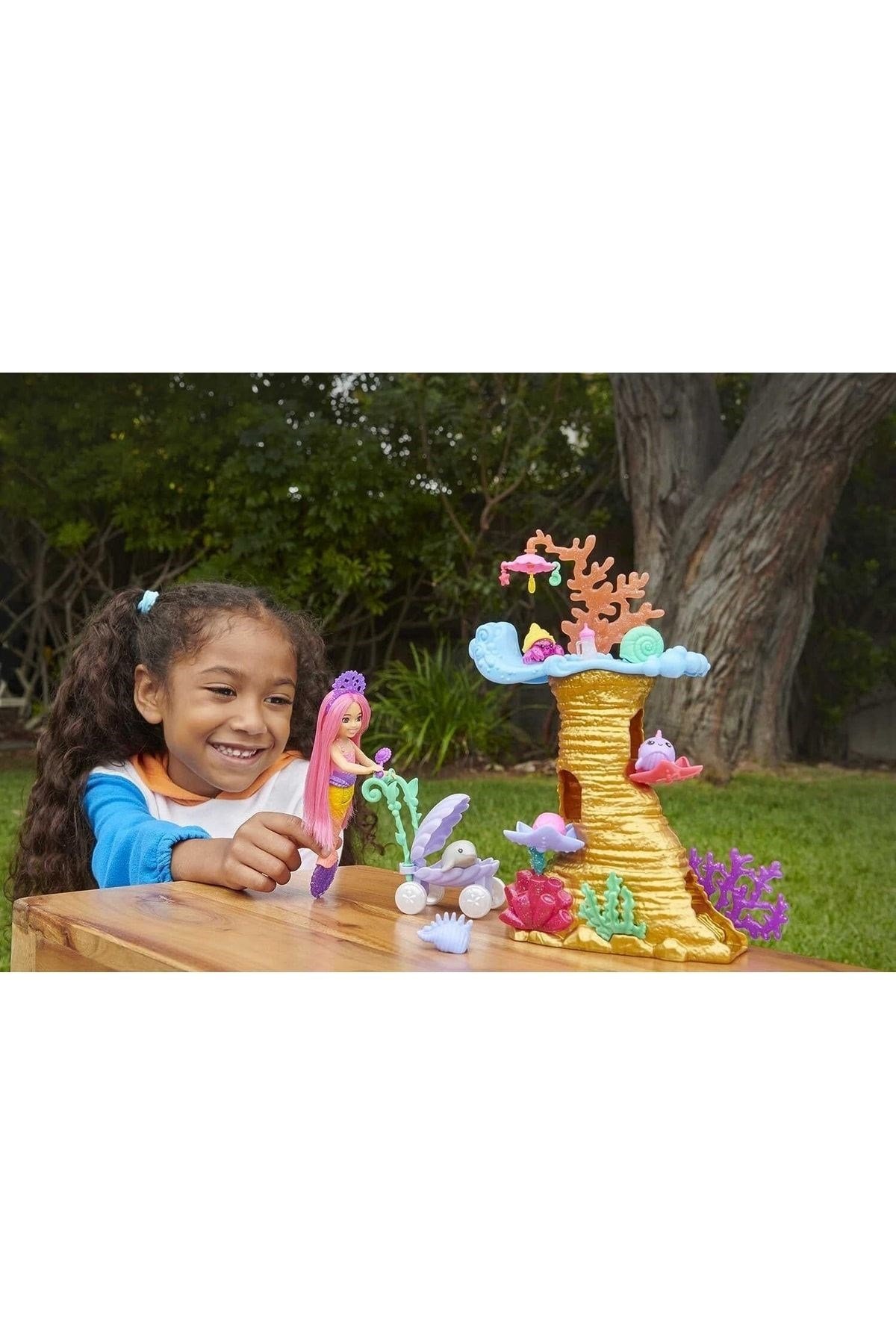 Barbie Deniz Hayvanları Oyun Seti Hhg58-Oyuncak Bebekler