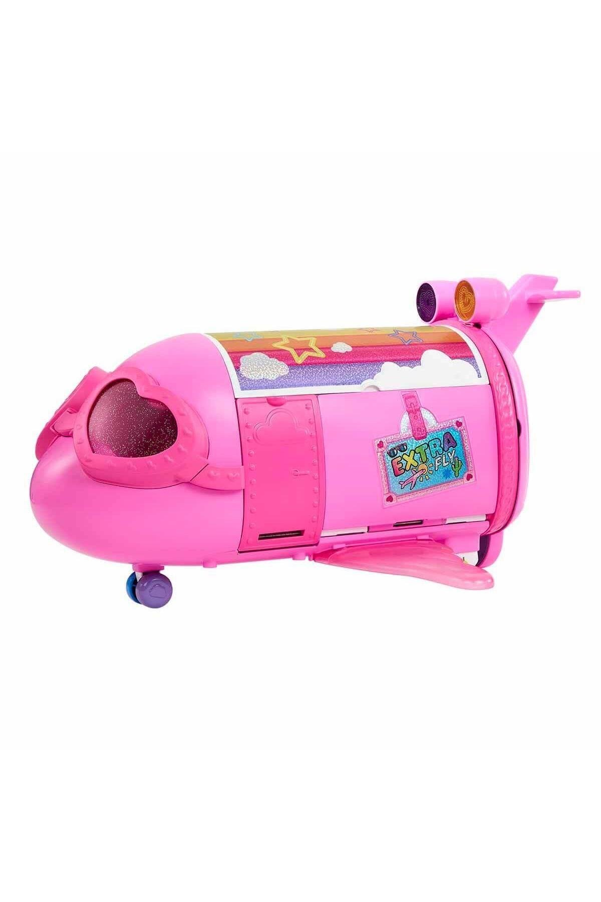Barbie Extra Jet ve Extra Mini Minis Oyun Seti HPF72-Oyuncak Bebekler