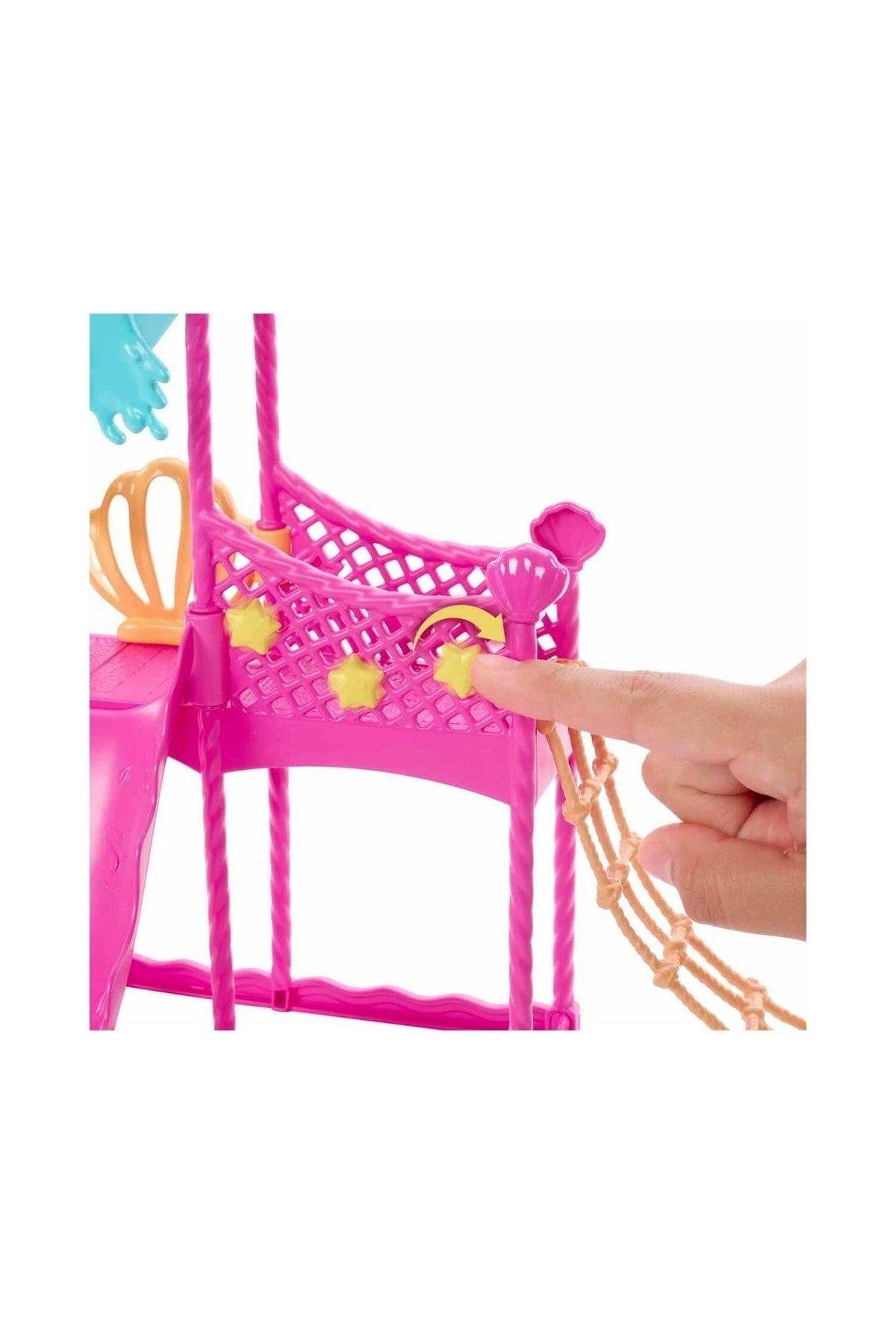 Barbie Hkd80 Skipperın Su Parkı Eğlencesi Oyun Seti-Oyuncak Bebekler