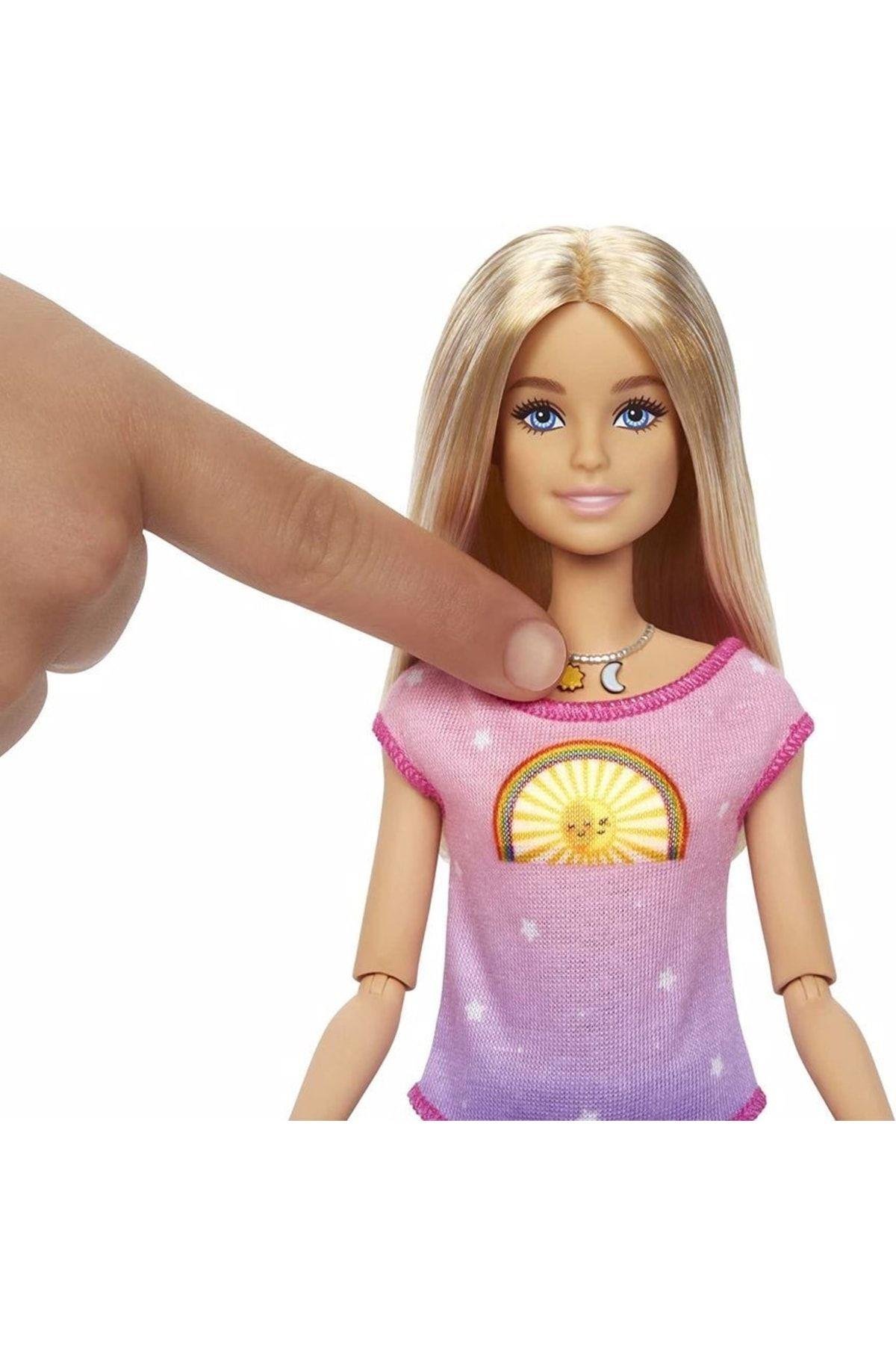 Barbie Meditasyon Yapıyor Oyun Seti Hhx64-Oyuncak Bebekler