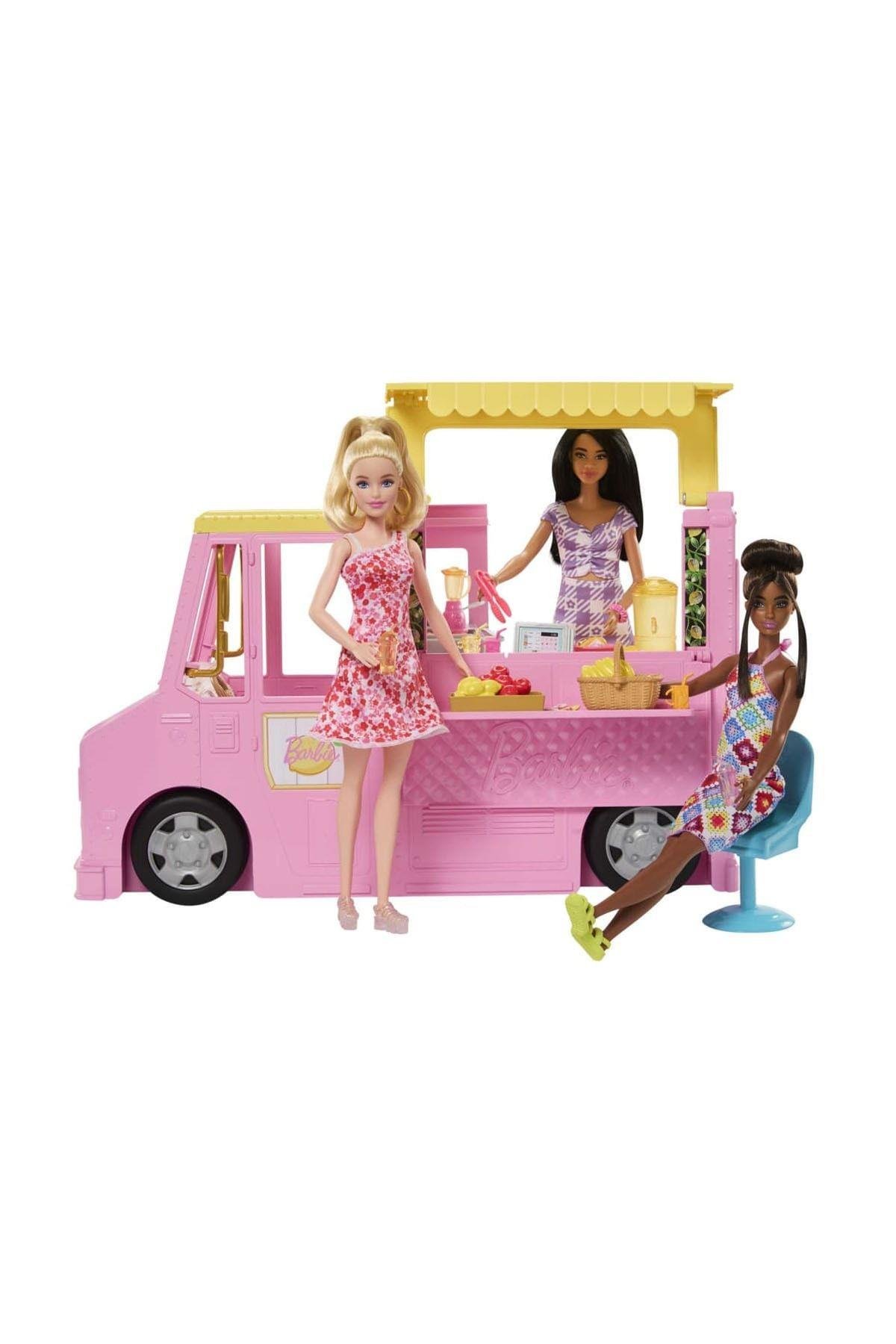 Barbie 'nin Limonata Aracı HPL71-Oyuncak Bebekler