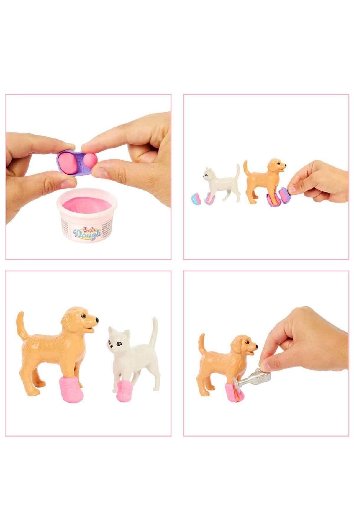 Barbie ’nin Veteriner Kliniği Bebek Ve Aksesuarları JFX93-Oyuncak Bebekler
