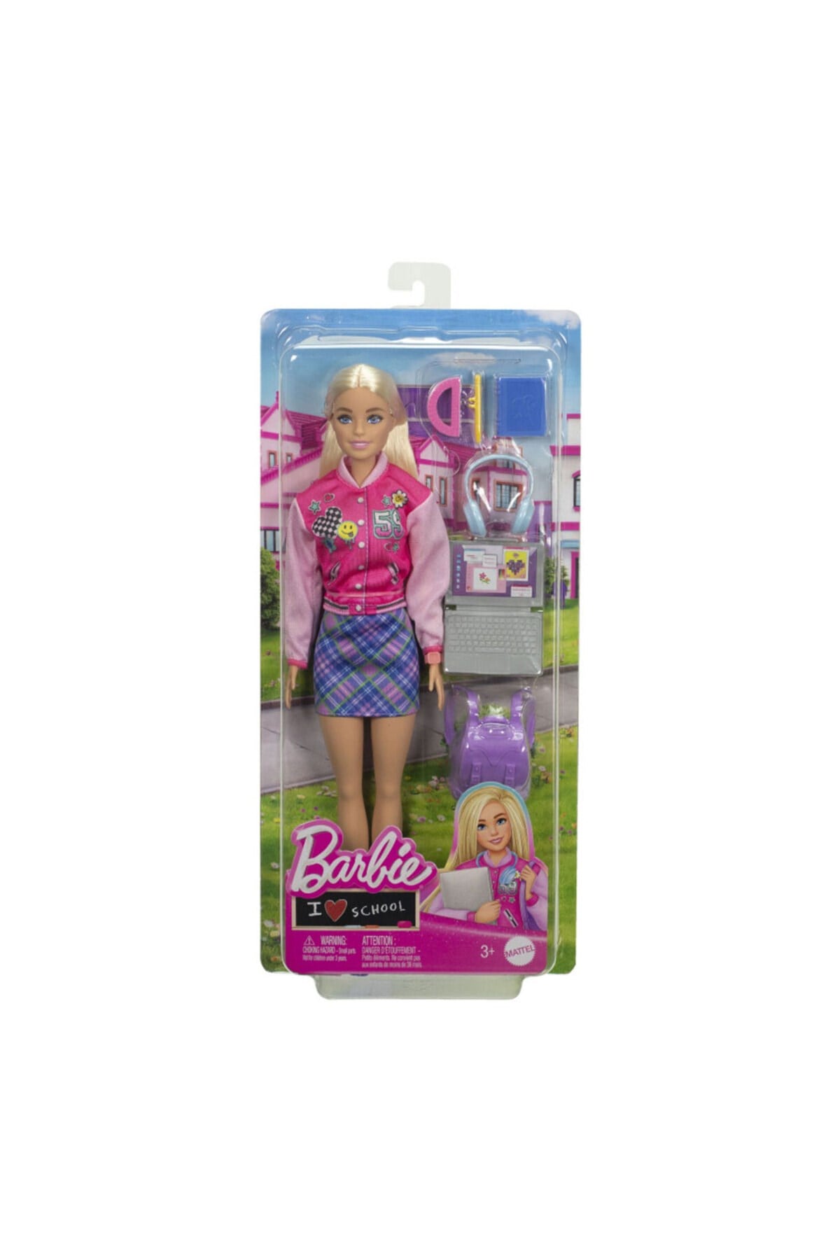 Barbie Öğrenci Bebek ve Aksesuar Seti HRG84-Oyuncak Bebekler