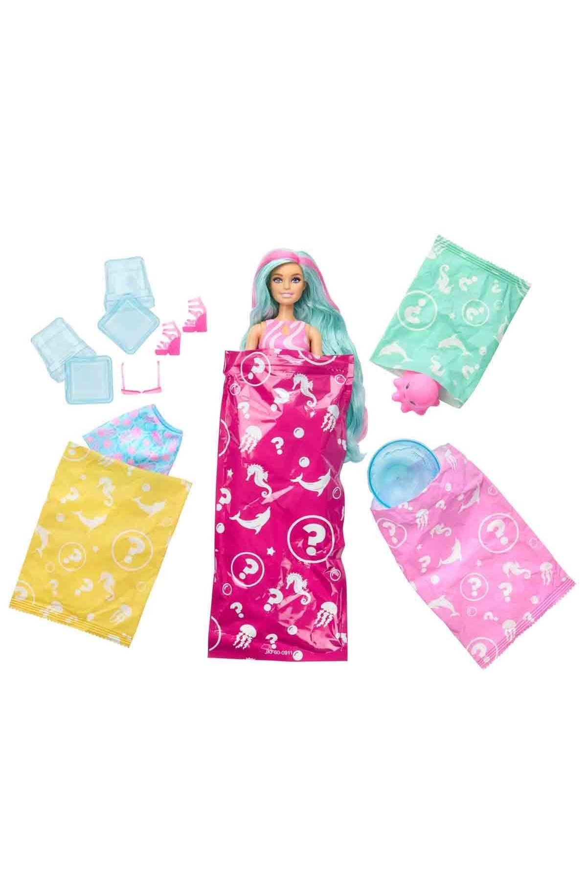 Barbie Pop Reveal Atıştırmalık Serisi JKF62-Oyuncak Bebekler