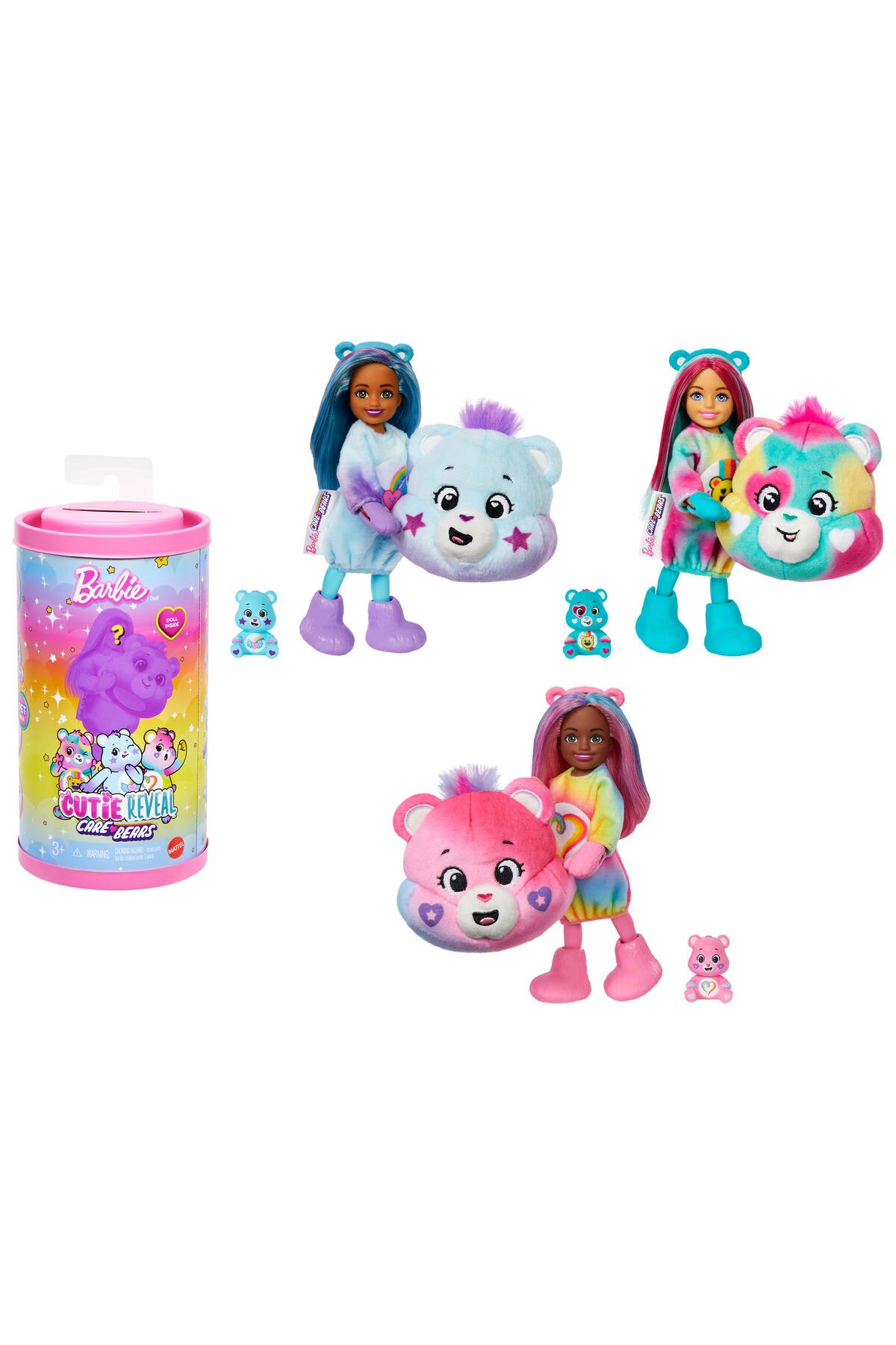 Barbie Sevimli Ayıcıklar™ Cutie Reveal™ Bebek Serisi, Chelsea küçük bebekler ve aksesuarları JGH75-Oyuncak Bebekler
