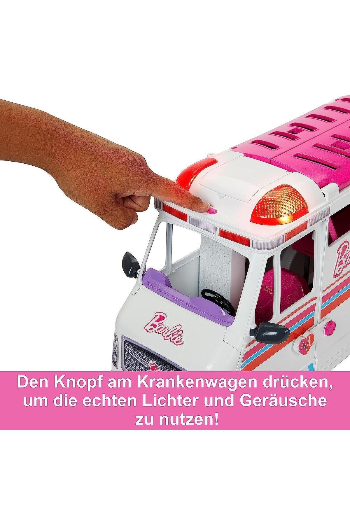 Barbienin Yeni Ambulansı HKT79-Oyuncak Bebekler