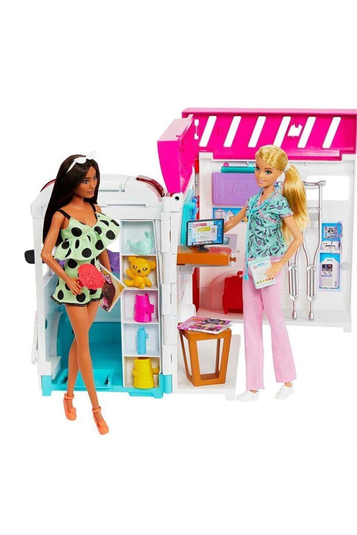 Barbienin Yeni Ambulansı HKT79-Oyuncak Bebekler