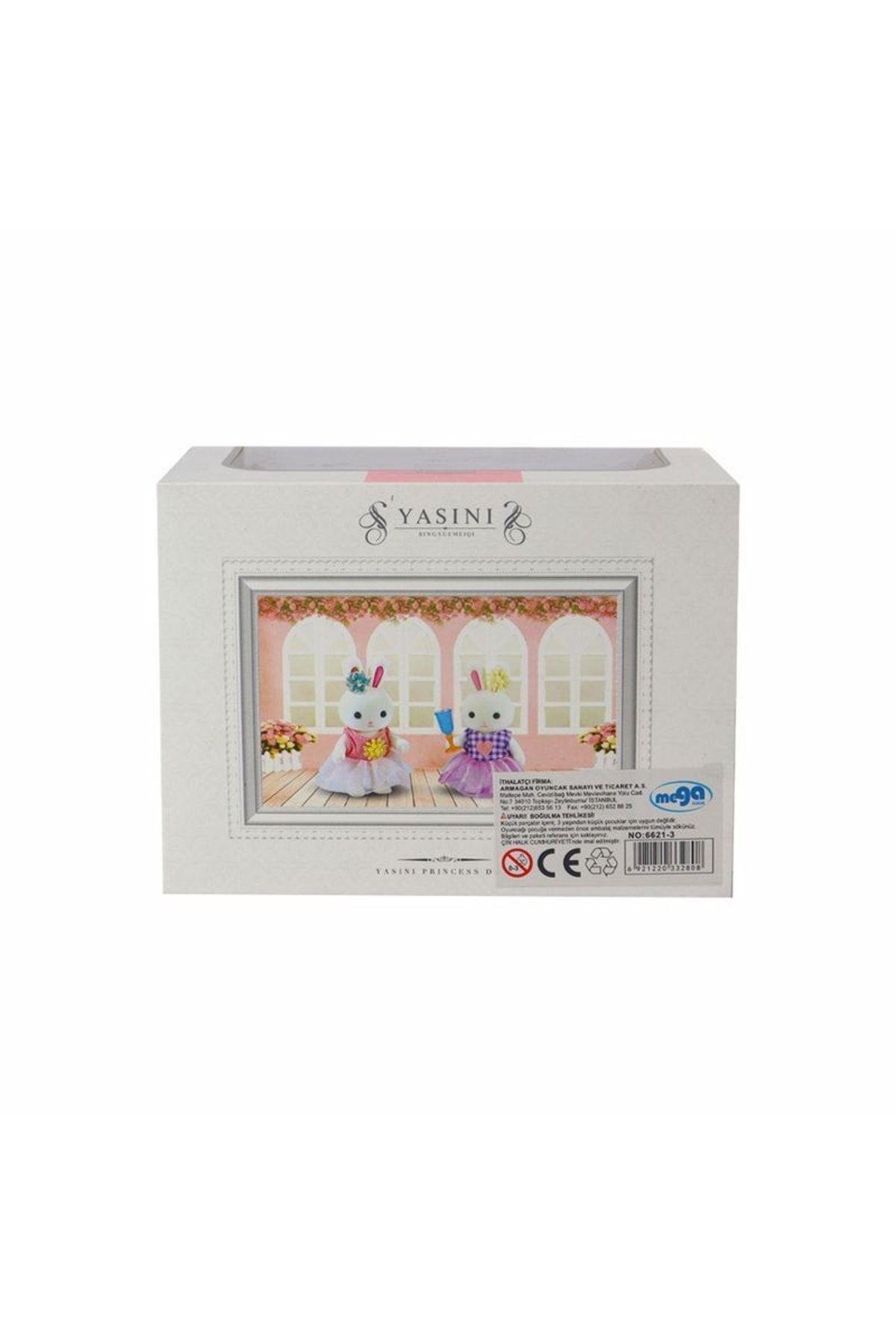 Bay Dreamy Mini Tavşan Aksesuarlı Yemek Masası Seti-Eğitici Oyuncaklar