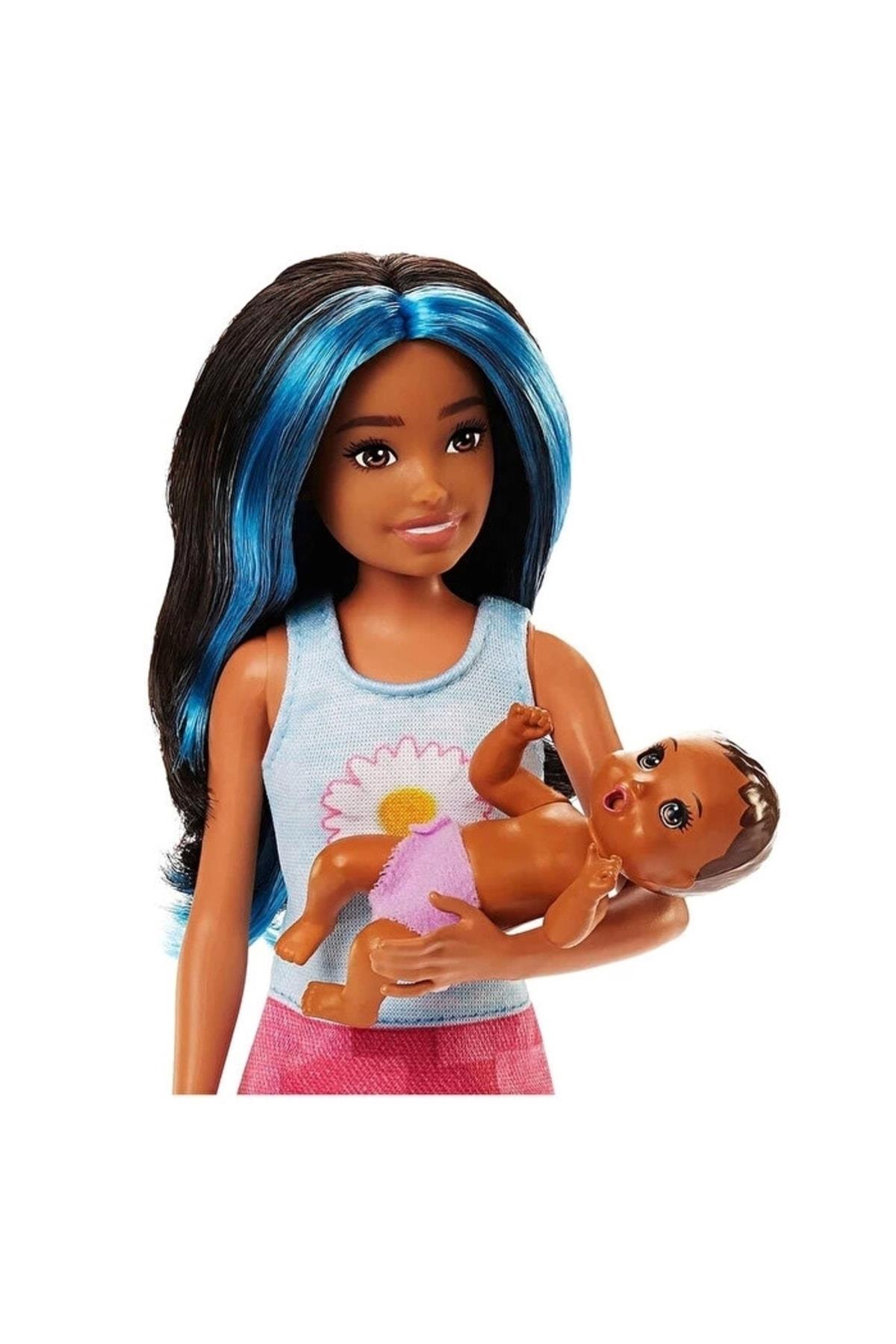 Bebek Bakıcısı Bebeği Ve Aksesuarları Fhy97 - Hjy34-Oyuncak Bebekler