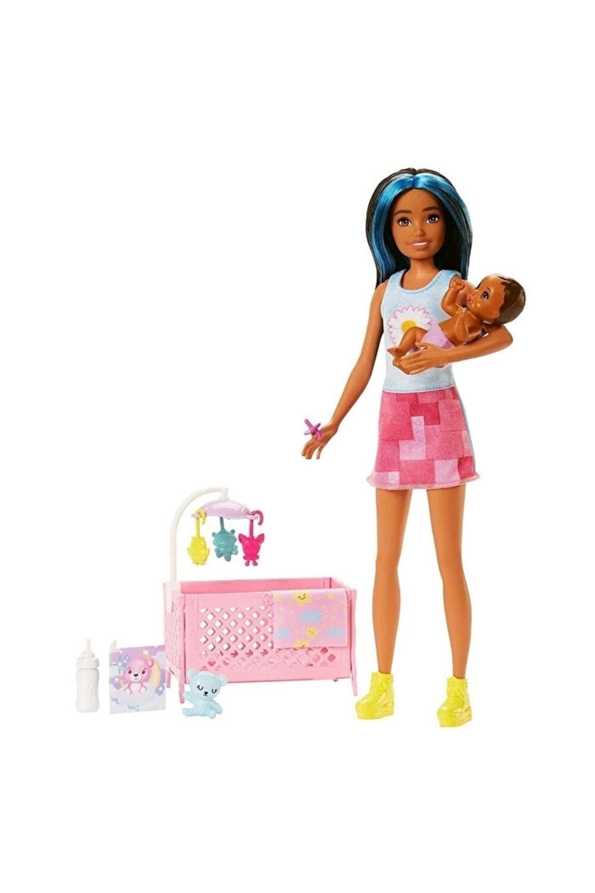 Bebek Bakıcısı Bebeği Ve Aksesuarları Fhy97 - Hjy34-Oyuncak Bebekler