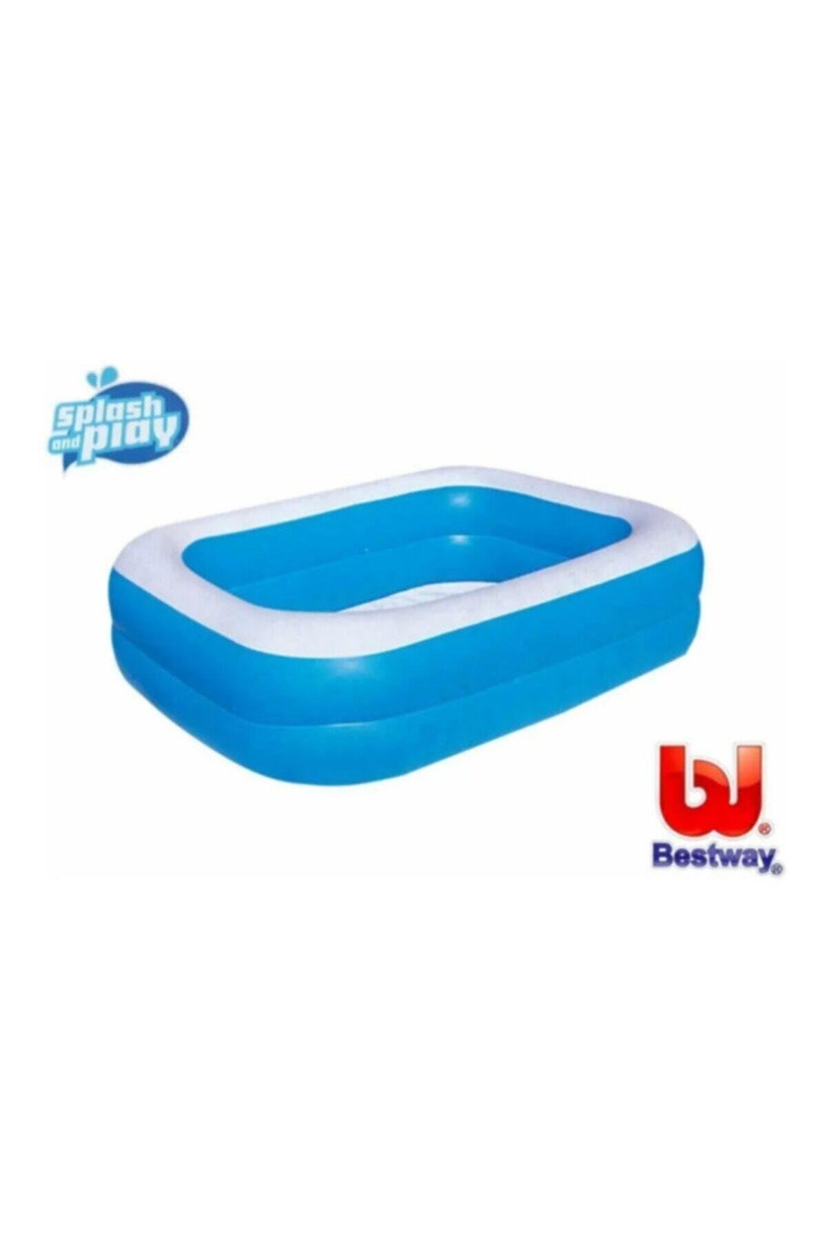BESTWAY Jumbo Dikdörtgen Havuz 211 x 132 x 46 cm. 12819-Deniz ve Havuz Ürünleri
