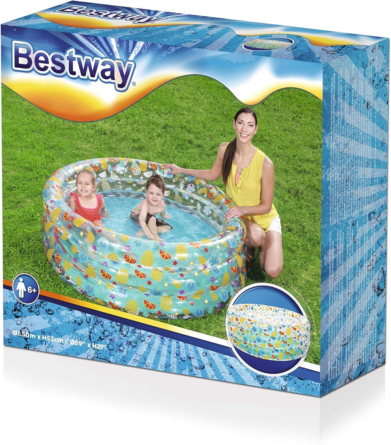 Bestway Tropical çocuk havuzu 150 x 53 cm 51045-Deniz ve Havuz Ürünleri