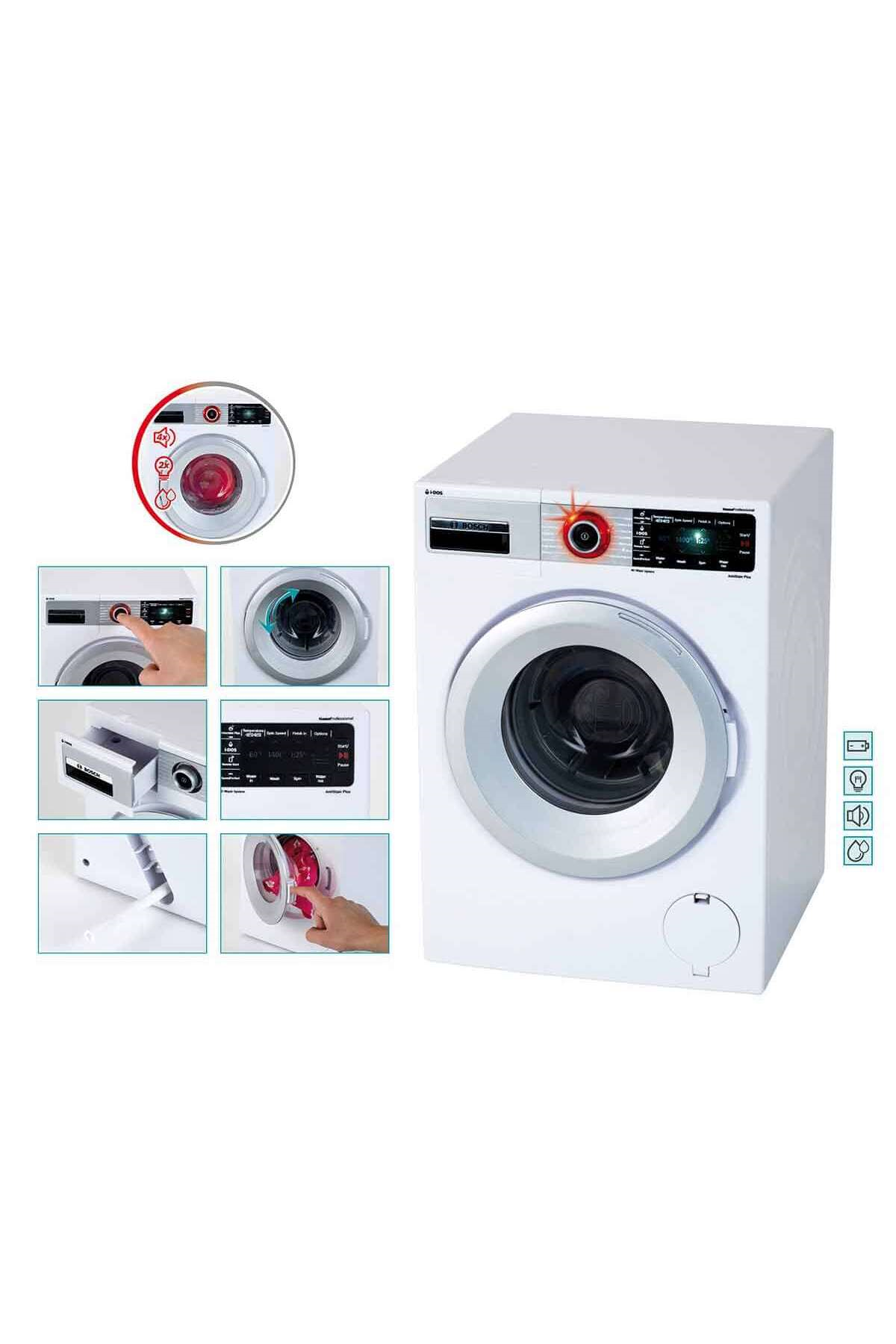 Bosch Sesli ve Işıklı Home Professional Oyuncak Çamaşır Makinesi-Eğitici Oyuncak
