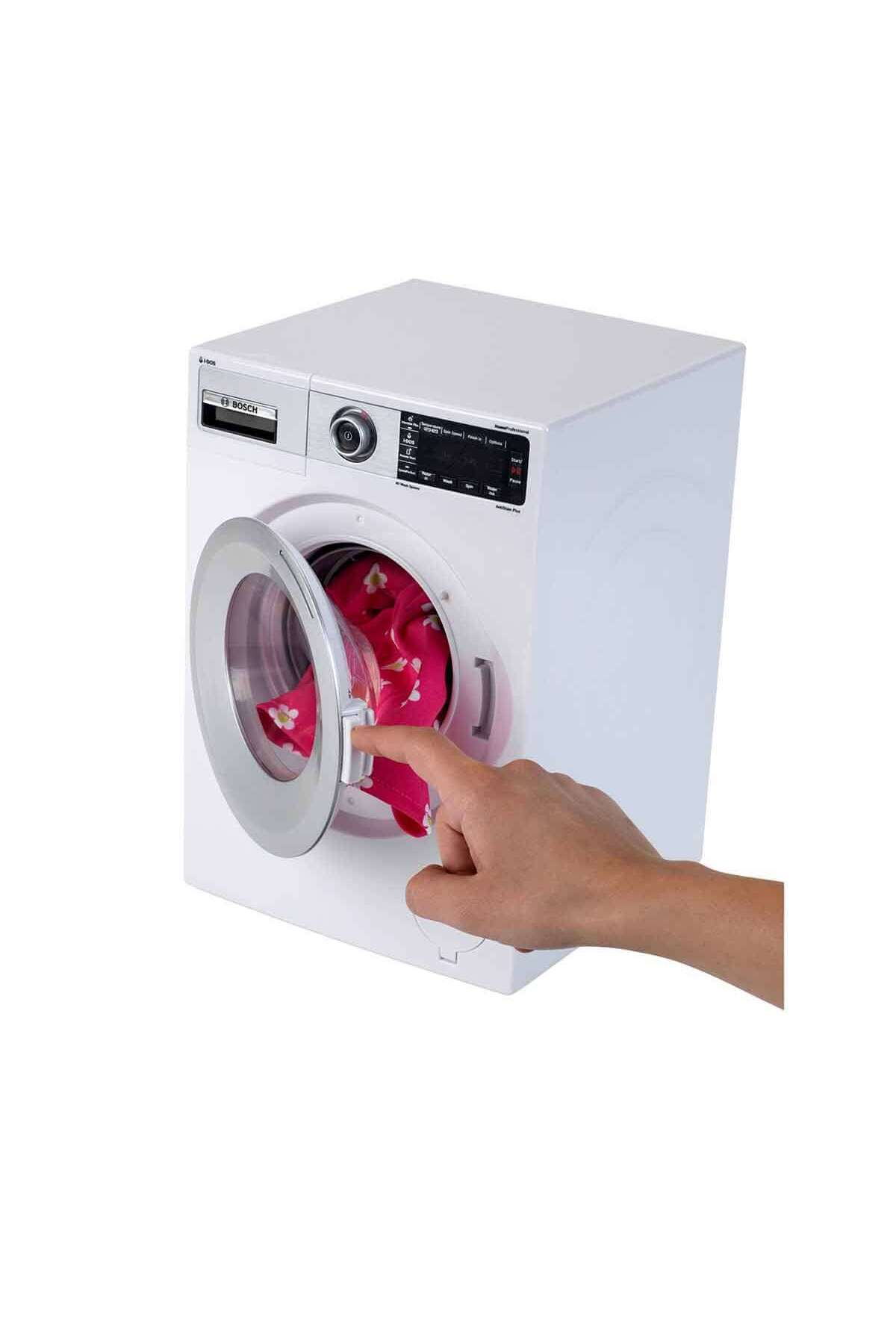Bosch Sesli ve Işıklı Home Professional Oyuncak Çamaşır Makinesi-Eğitici Oyuncak
