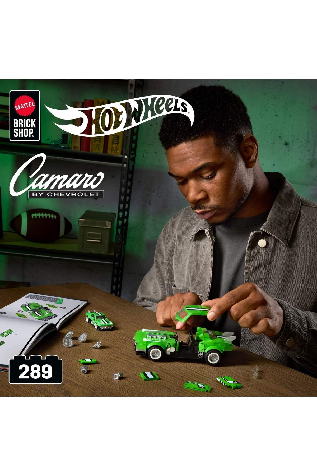 Brick Shop™ Hot Wheels® Speed Serisi - Custom '68 Camaro® 289 Parça, koleksiyoncular için JFT16-Araba Garaj ve Setleri