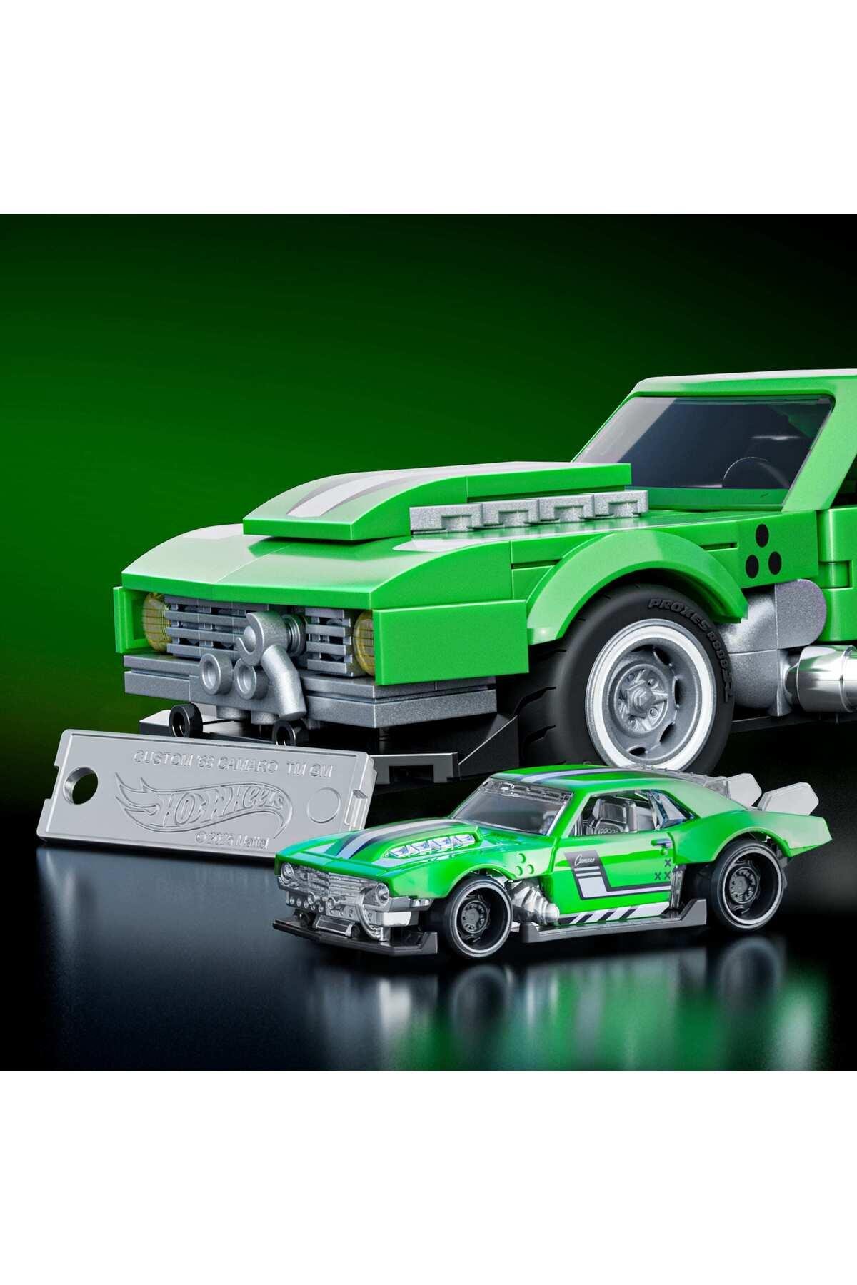 Brick Shop™ Hot Wheels® Speed Serisi - Custom '68 Camaro® 289 Parça, koleksiyoncular için JFT16-Araba Garaj ve Setleri