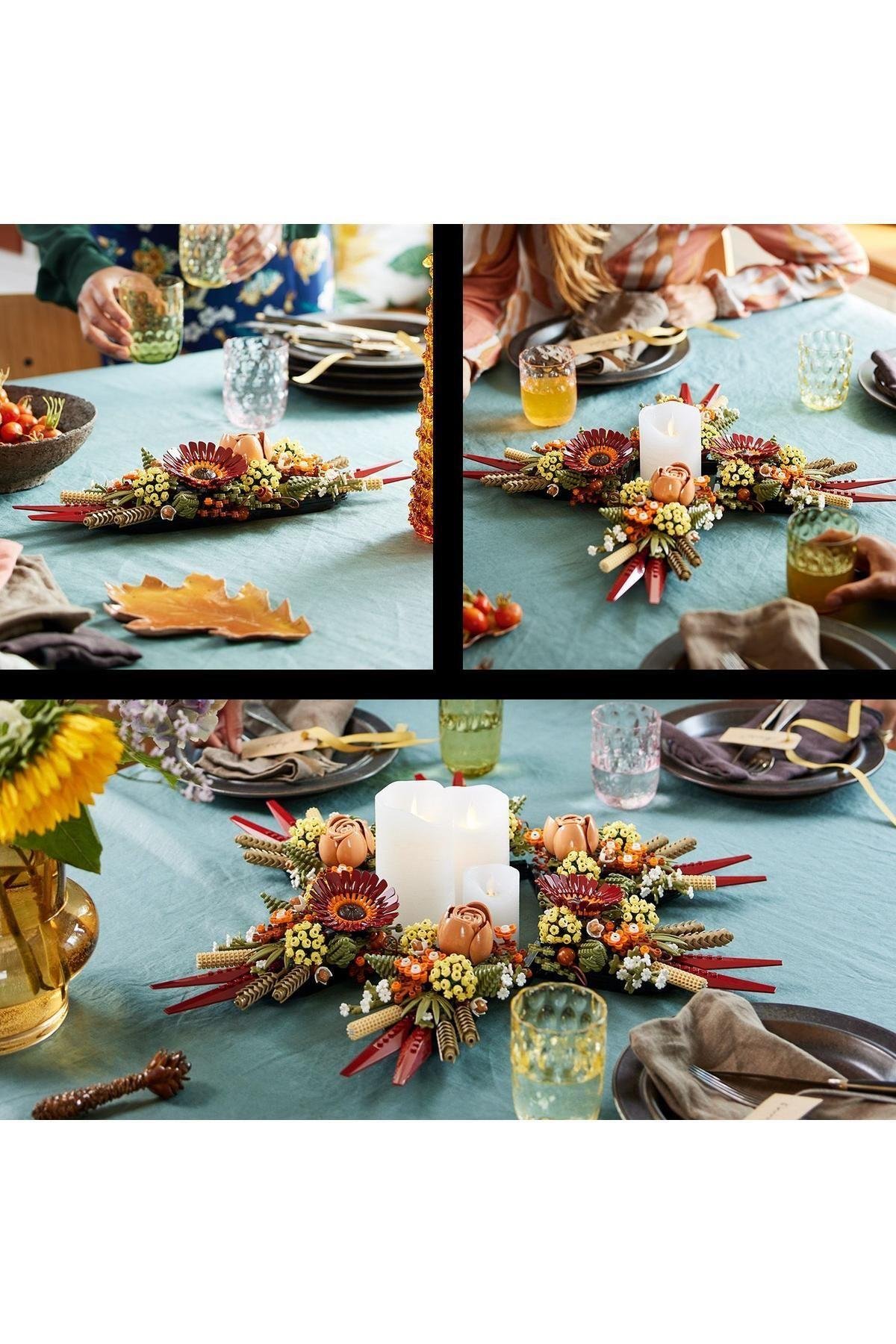 brkx ICONS Kuru Çiçek Aranjmanı 10314 - Yetişkinler İçin Koleksiyonluk Yapım Seti (812 Parça-Lego